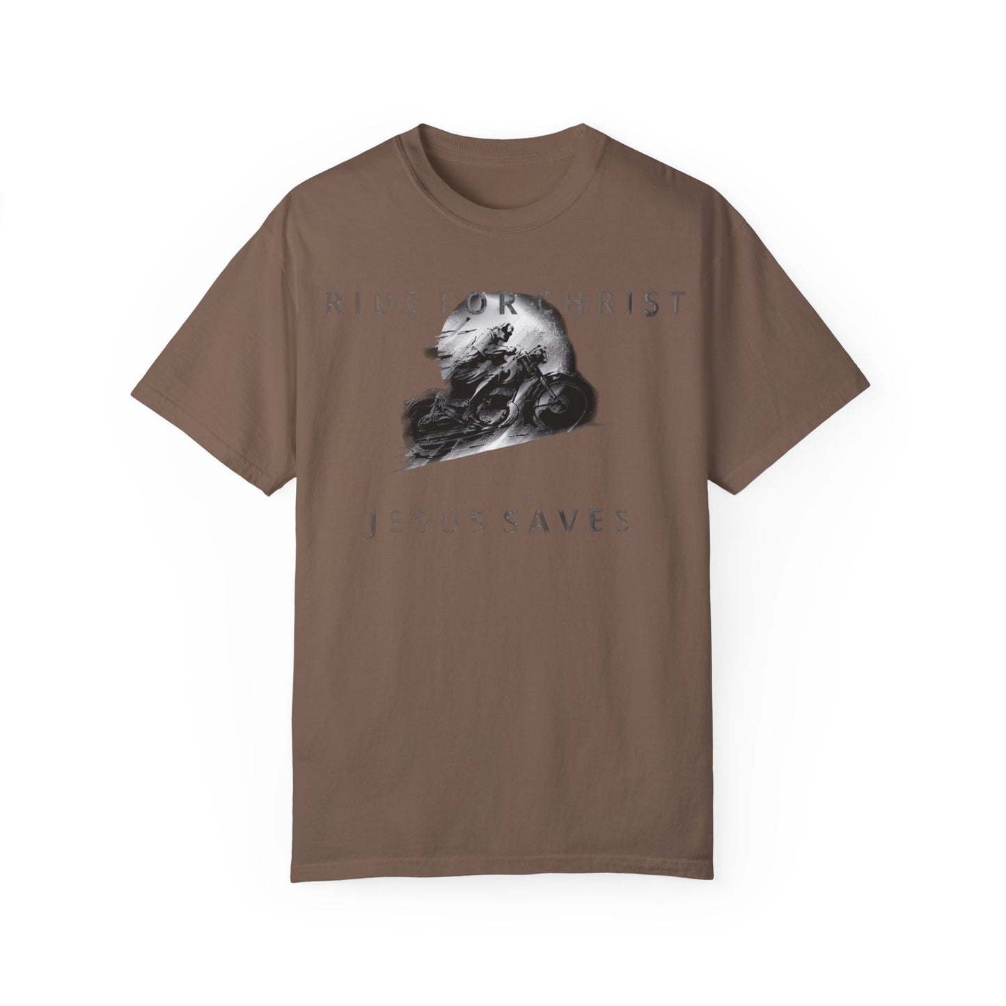RIDE FOR CHRIST Unisex Garment-Dyed T-shirt