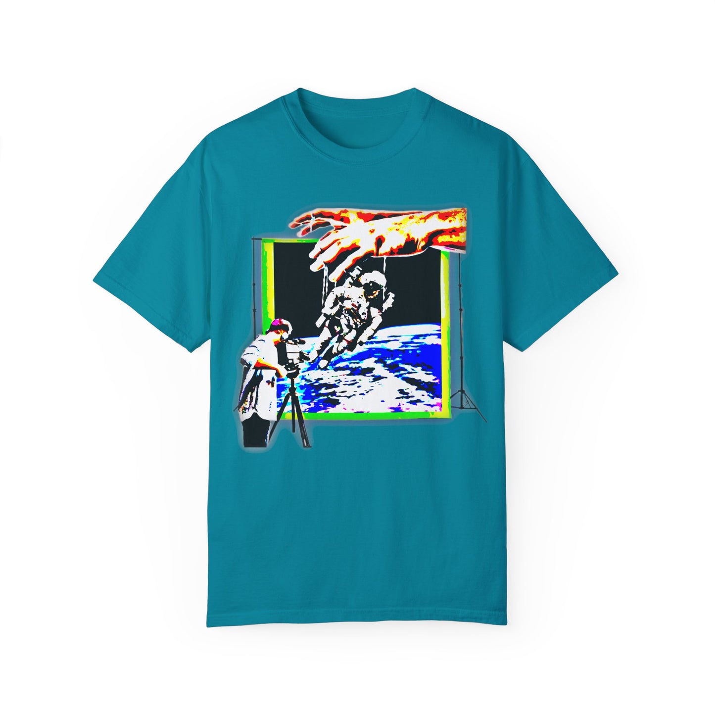 Space conspiracy Cosmic Creation Unisex Garment-Dyed T-Shirt