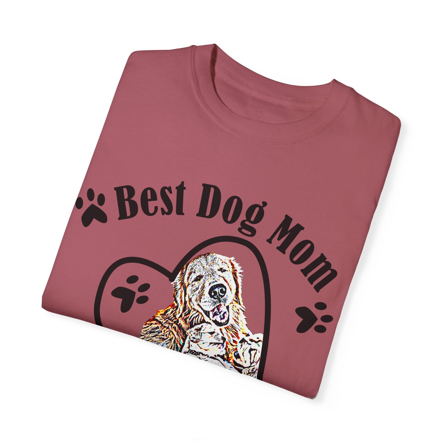 dog mom Unisex Garment-Dyed T-shirt
