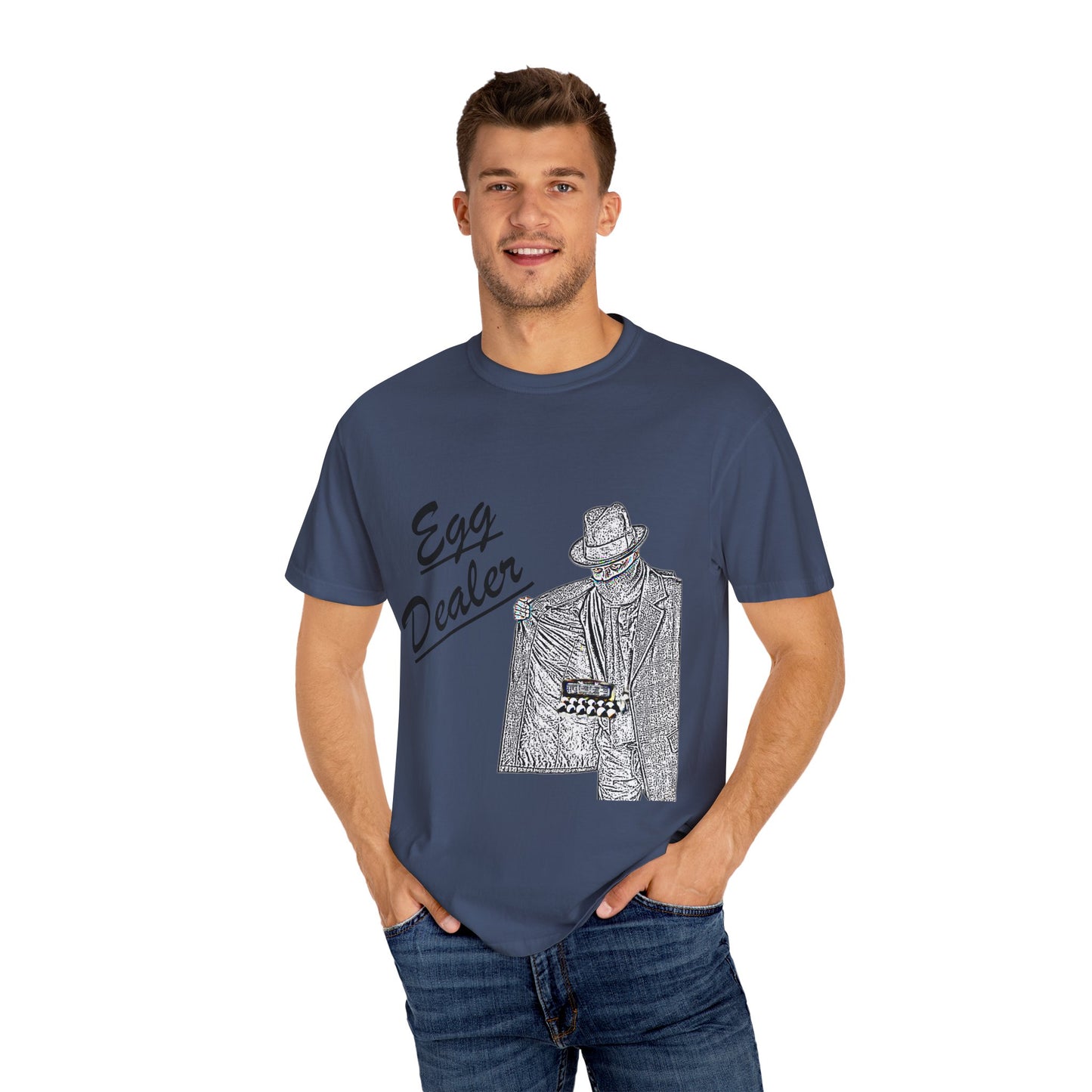 Garment-Dyed T-shirt - Rising Price of Eggs Design