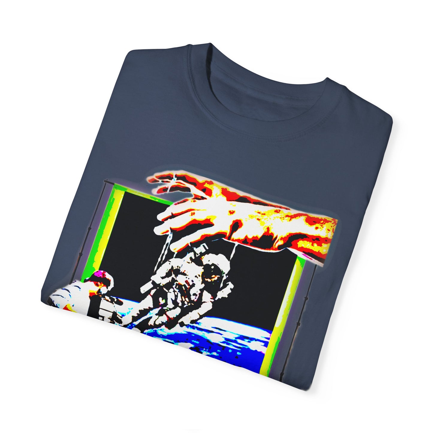 Space conspiracy Cosmic Creation Unisex Garment-Dyed T-Shirt