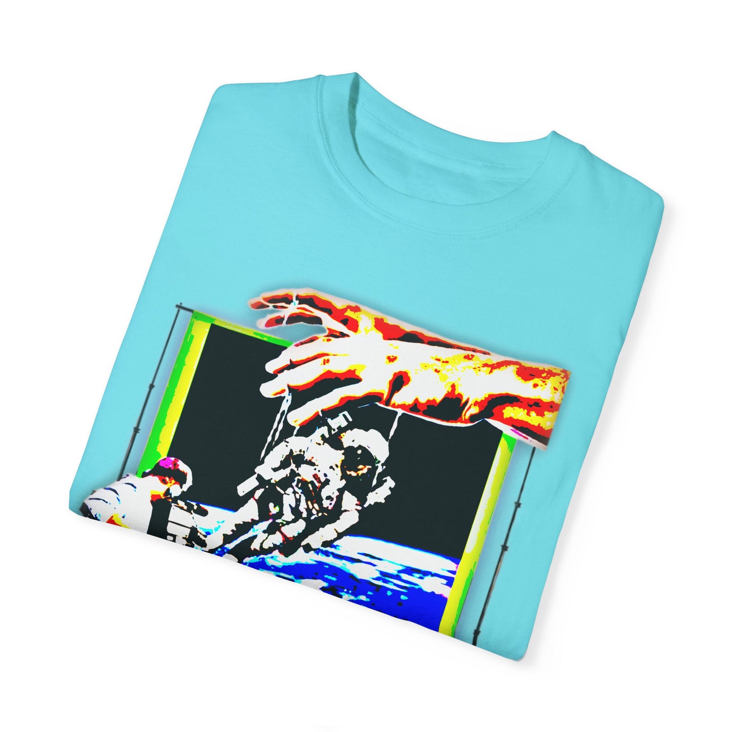 Space conspiracy Cosmic Creation Unisex Garment-Dyed T-Shirt
