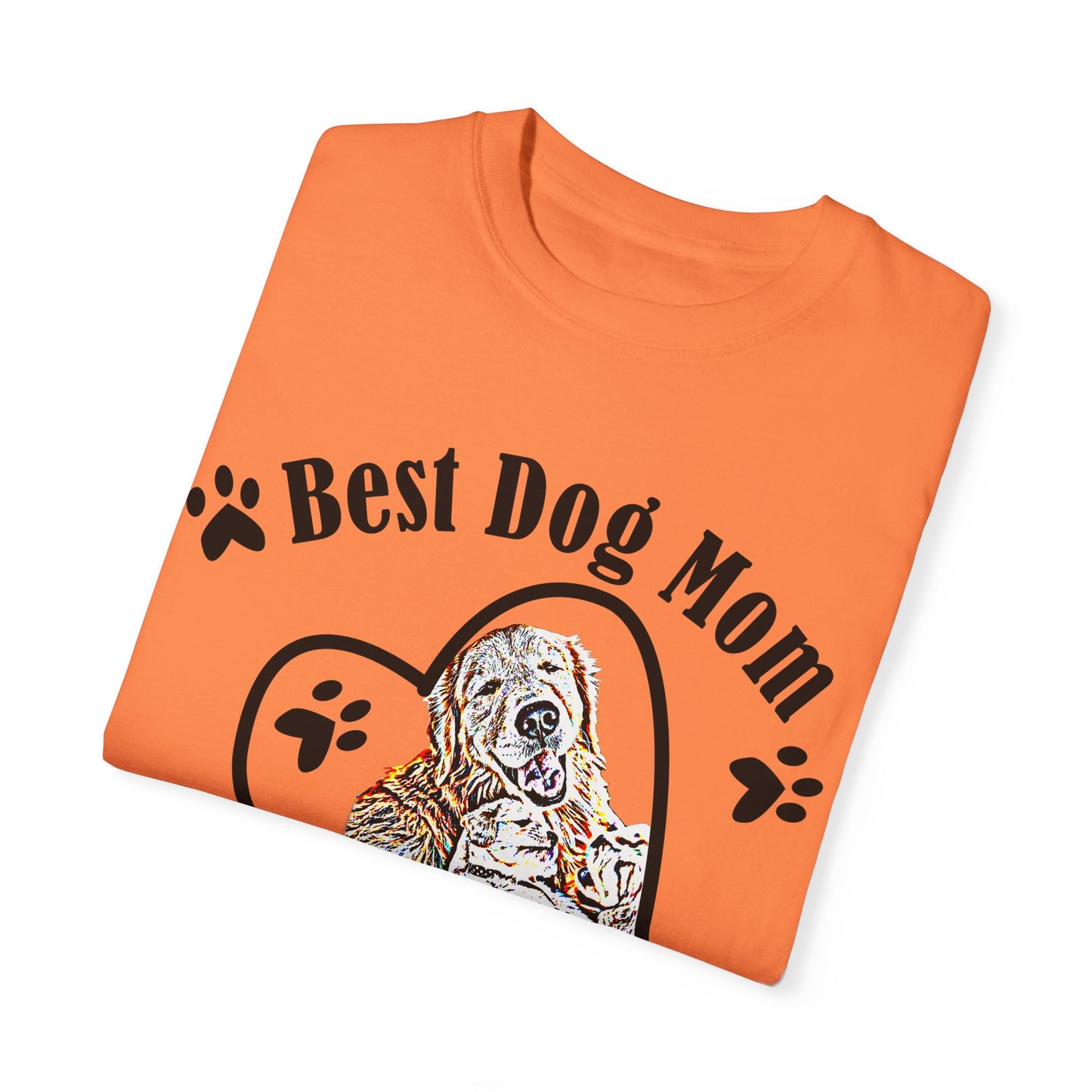 dog mom Unisex Garment-Dyed T-shirt