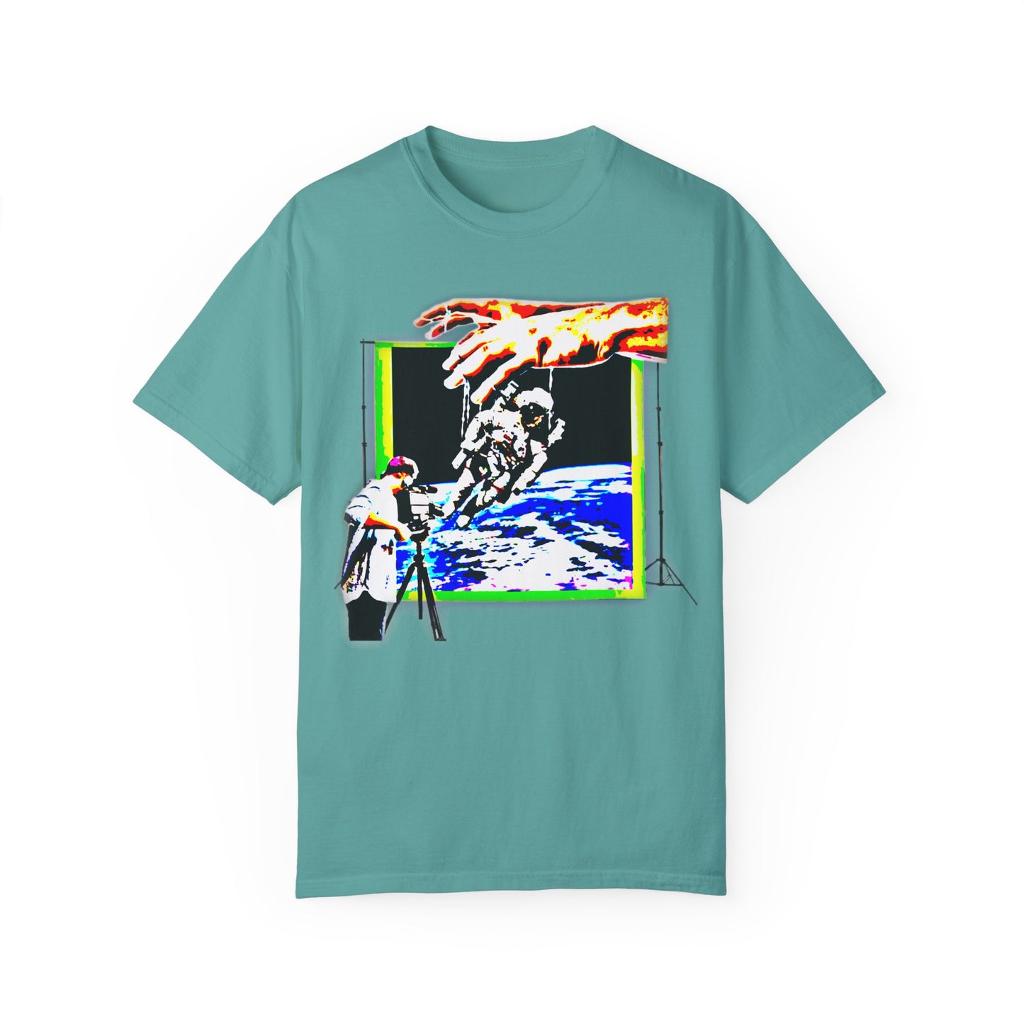 Space conspiracy Cosmic Creation Unisex Garment-Dyed T-Shirt
