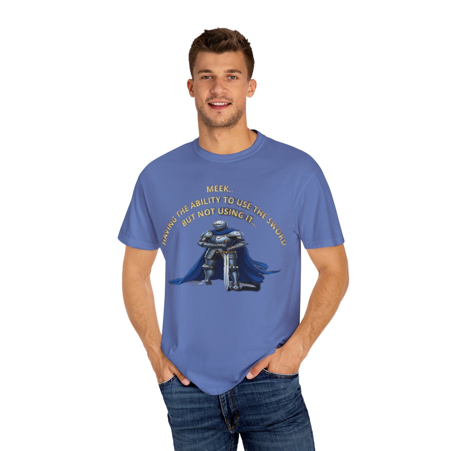 MEEKNESS Unisex Garment-Dyed T-shirt