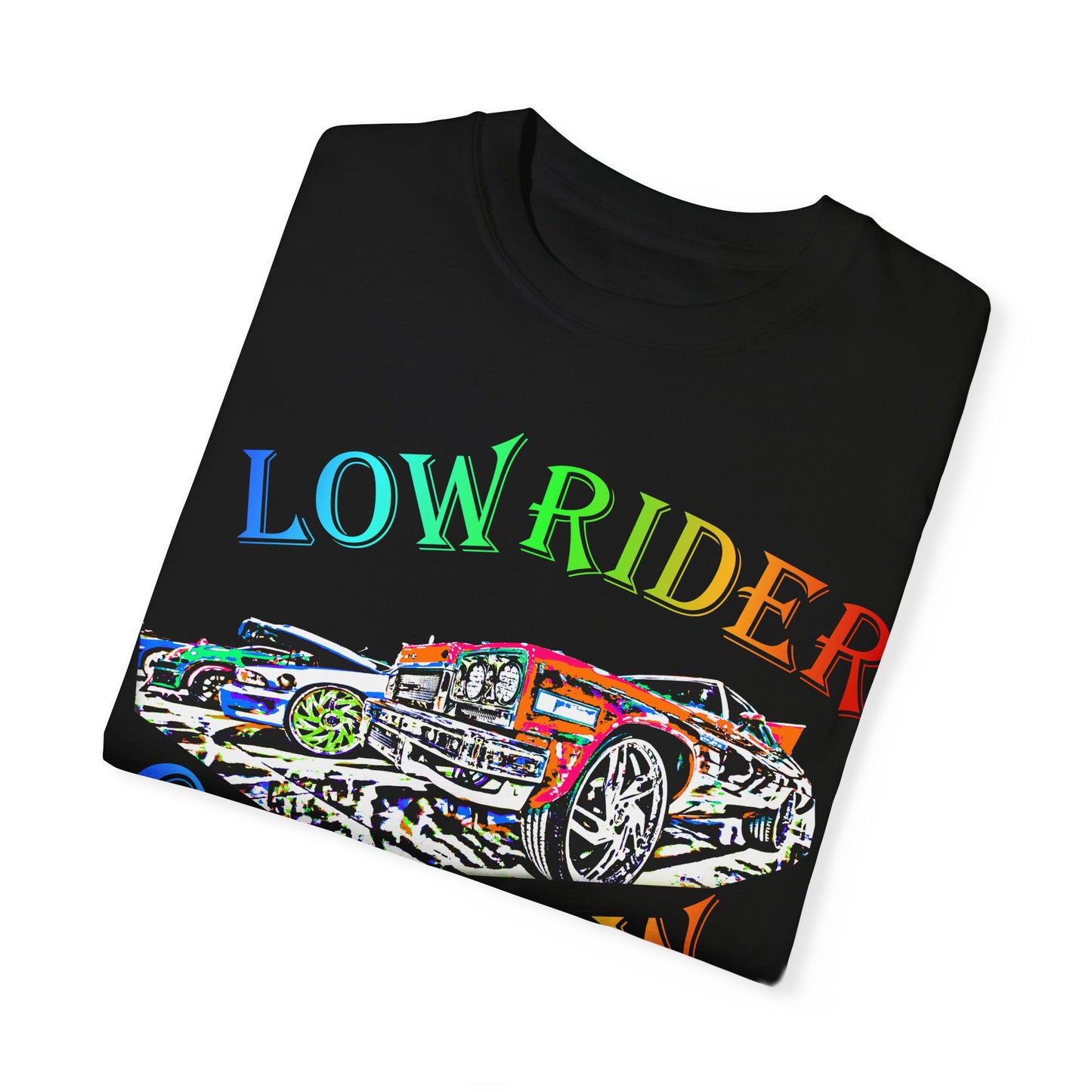 Low Rider Car Show Unisex T-Shirt – Vibrant Graphic Tee for Car Enthusiasts