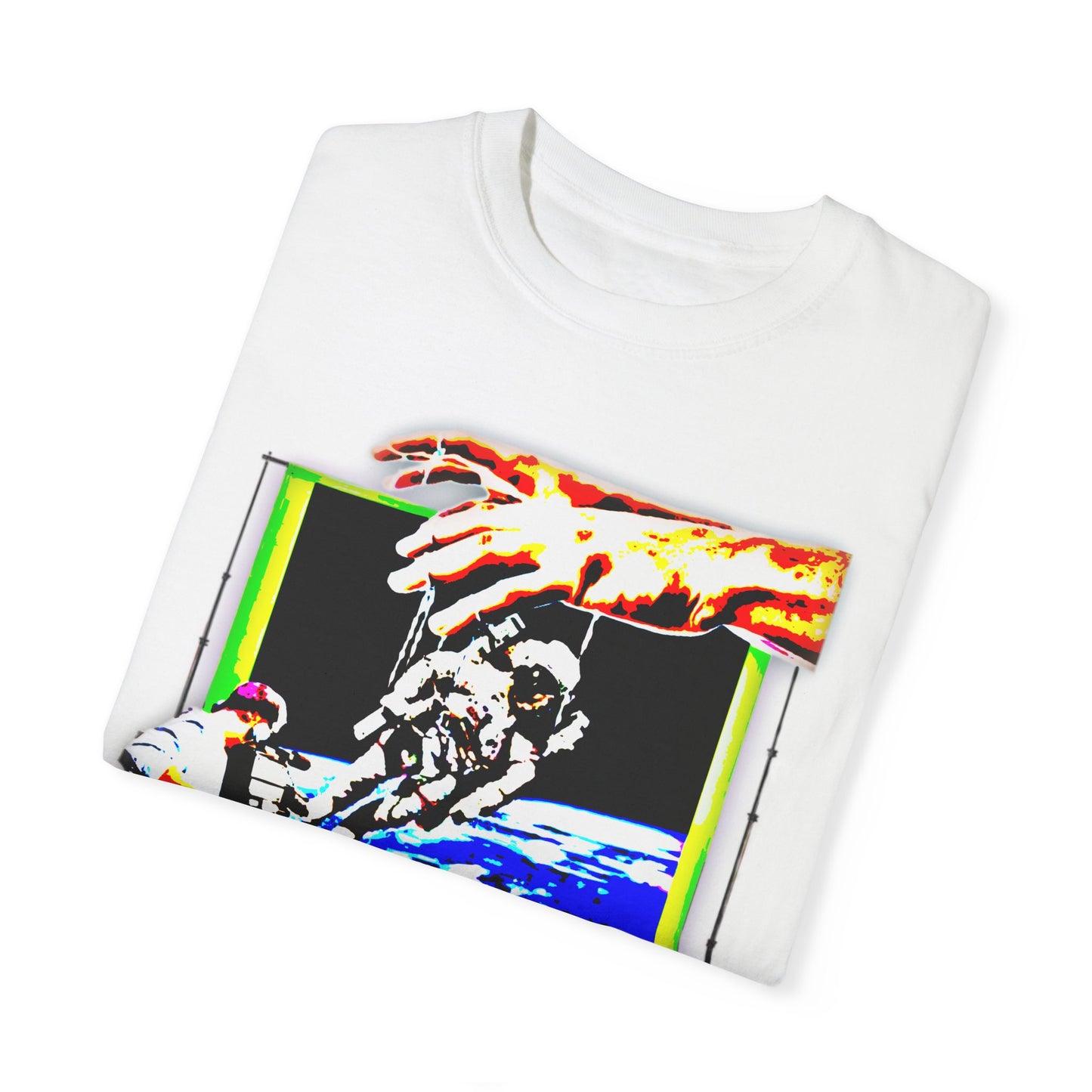 Space conspiracy Cosmic Creation Unisex Garment-Dyed T-Shirt