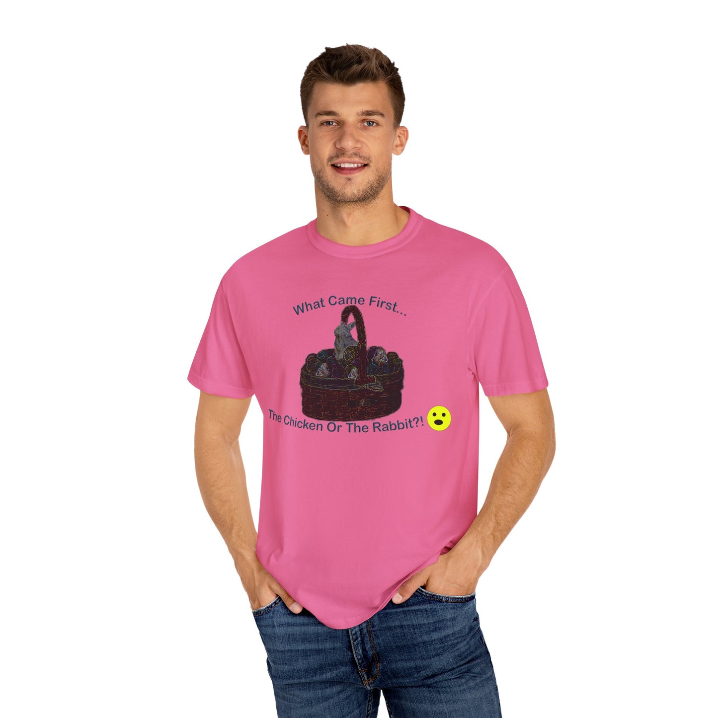 rabbit eggs Unisex Garment-Dyed T-shirt