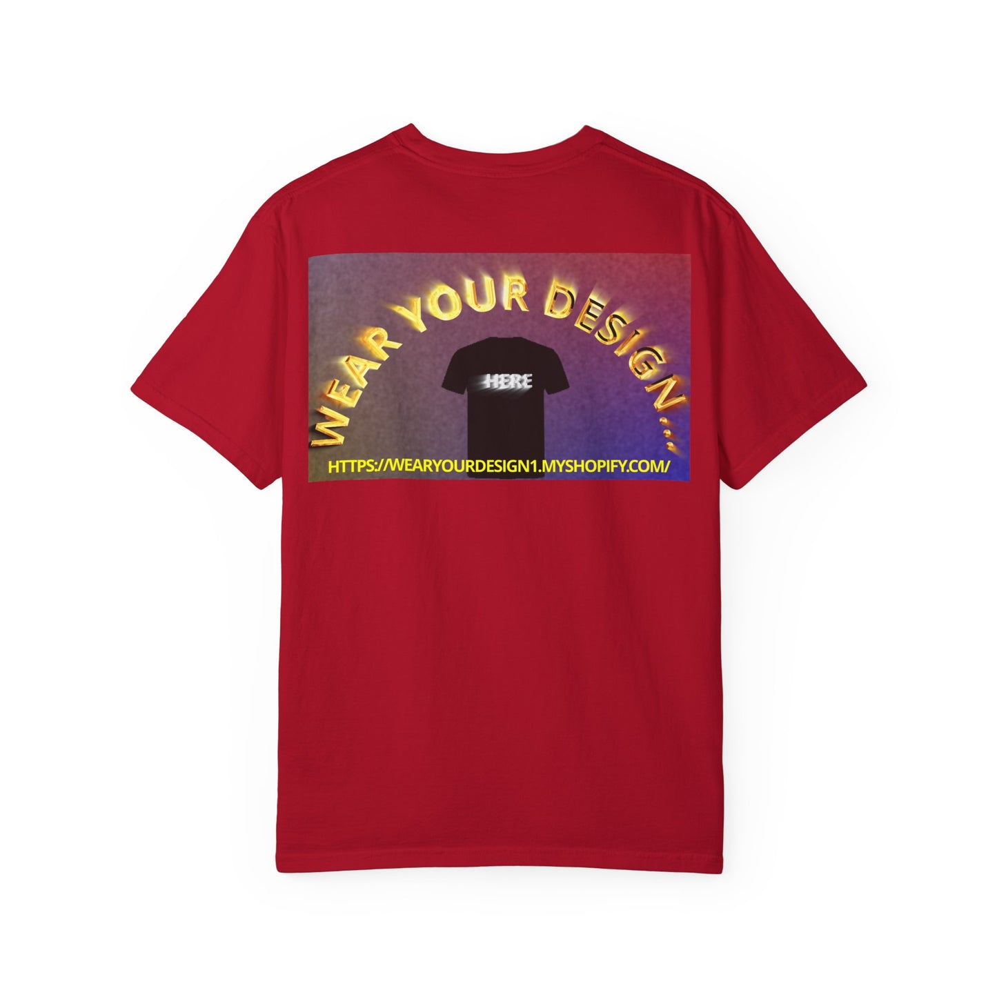 Design T-shirt - Wear your design