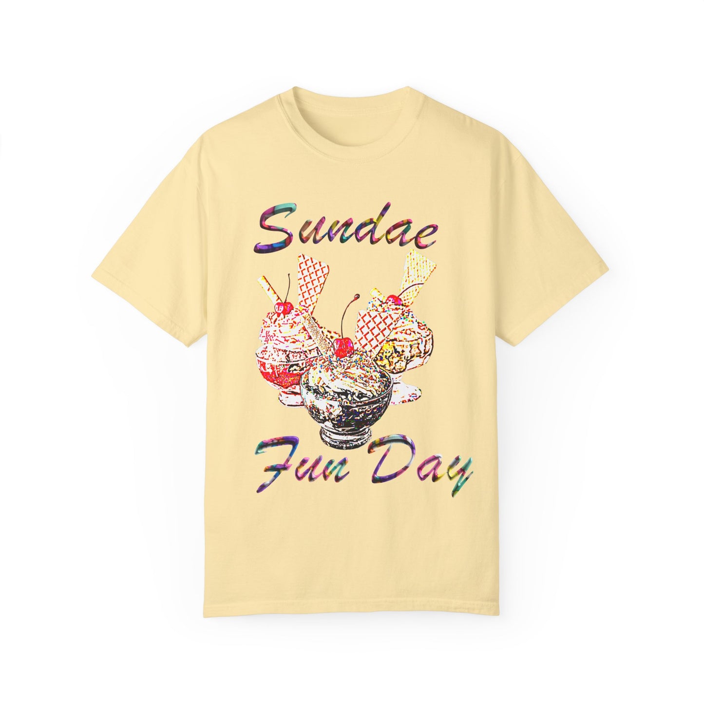 Sundae Fun Day Unisex Garment-Dyed T-shirt