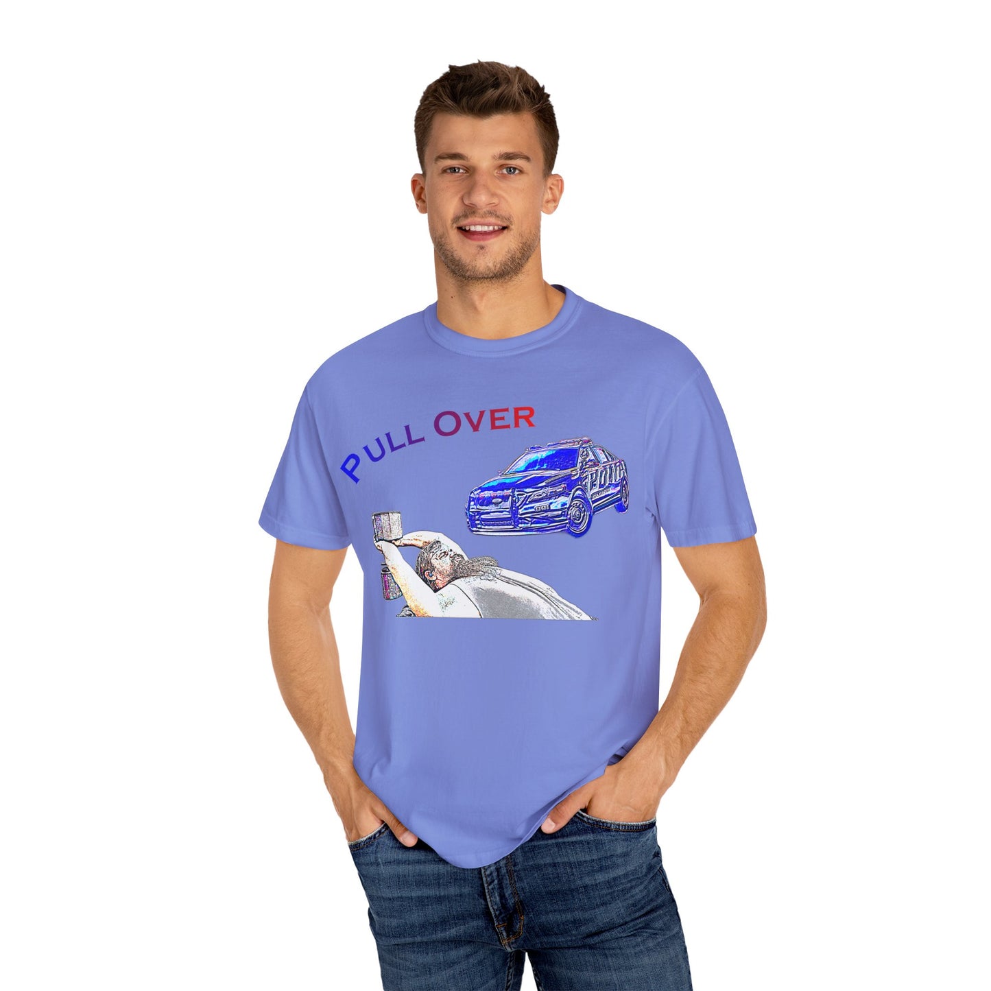 Vintage Style Unisex T-Shirt – "Pull Over" Graphic Tee