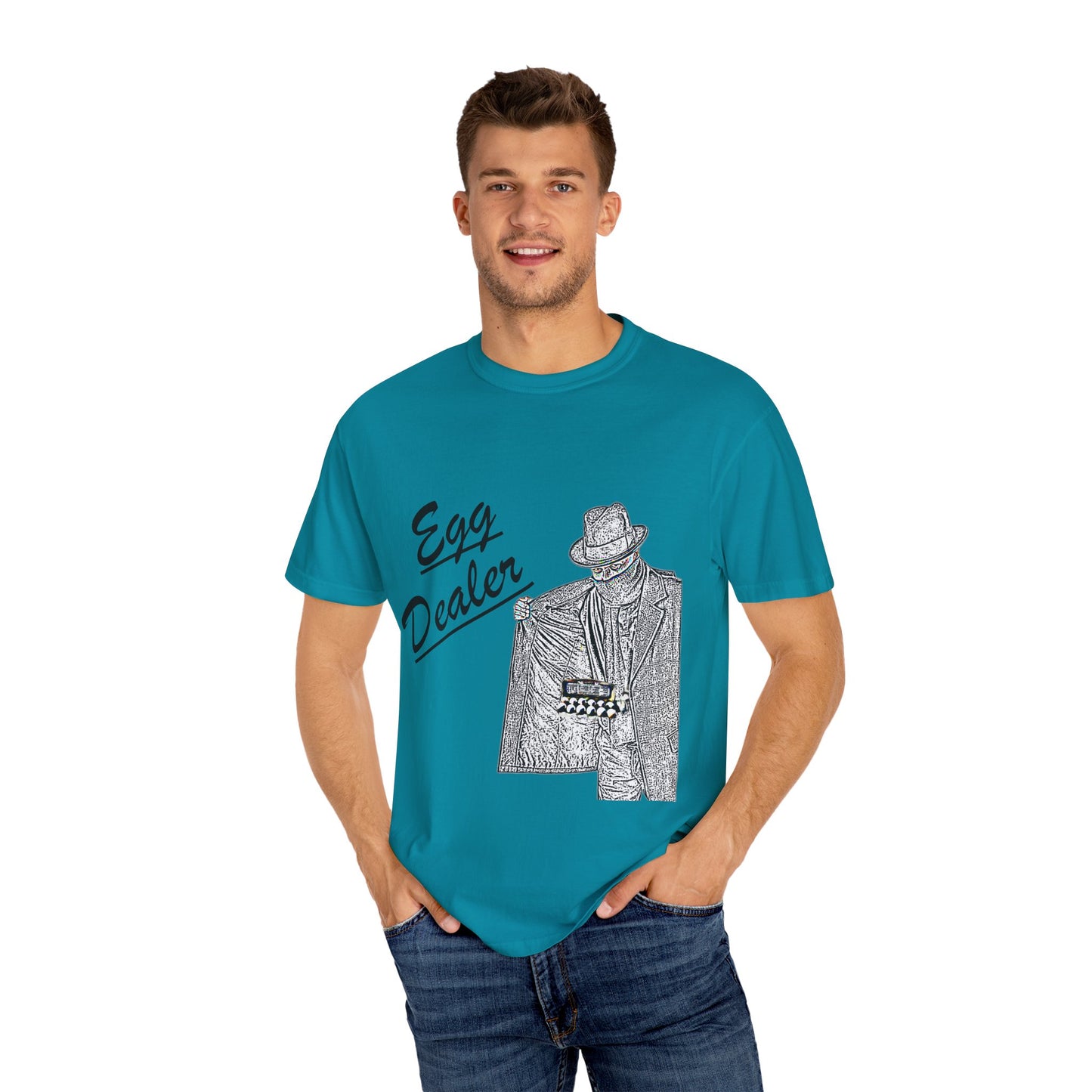 Garment-Dyed T-shirt - Rising Price of Eggs Design