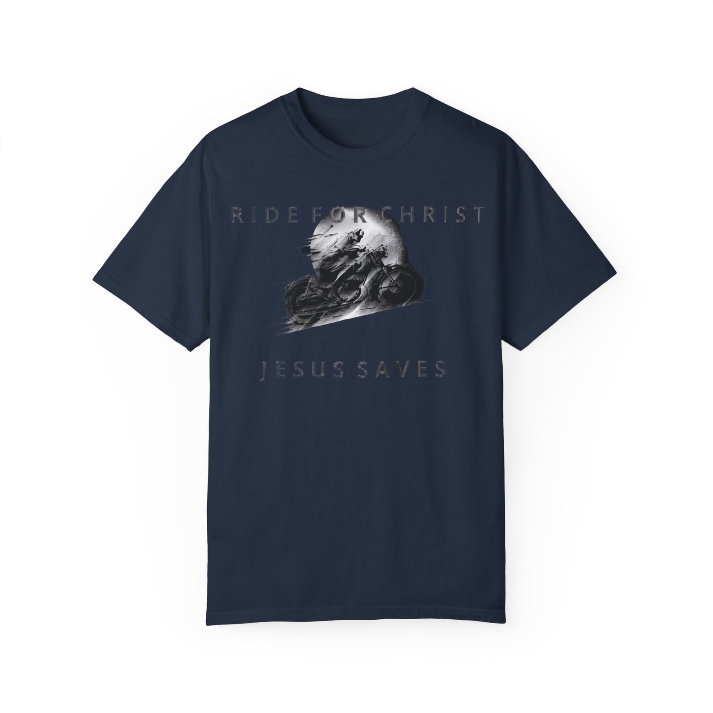 RIDE FOR CHRIST Unisex Garment-Dyed T-shirt