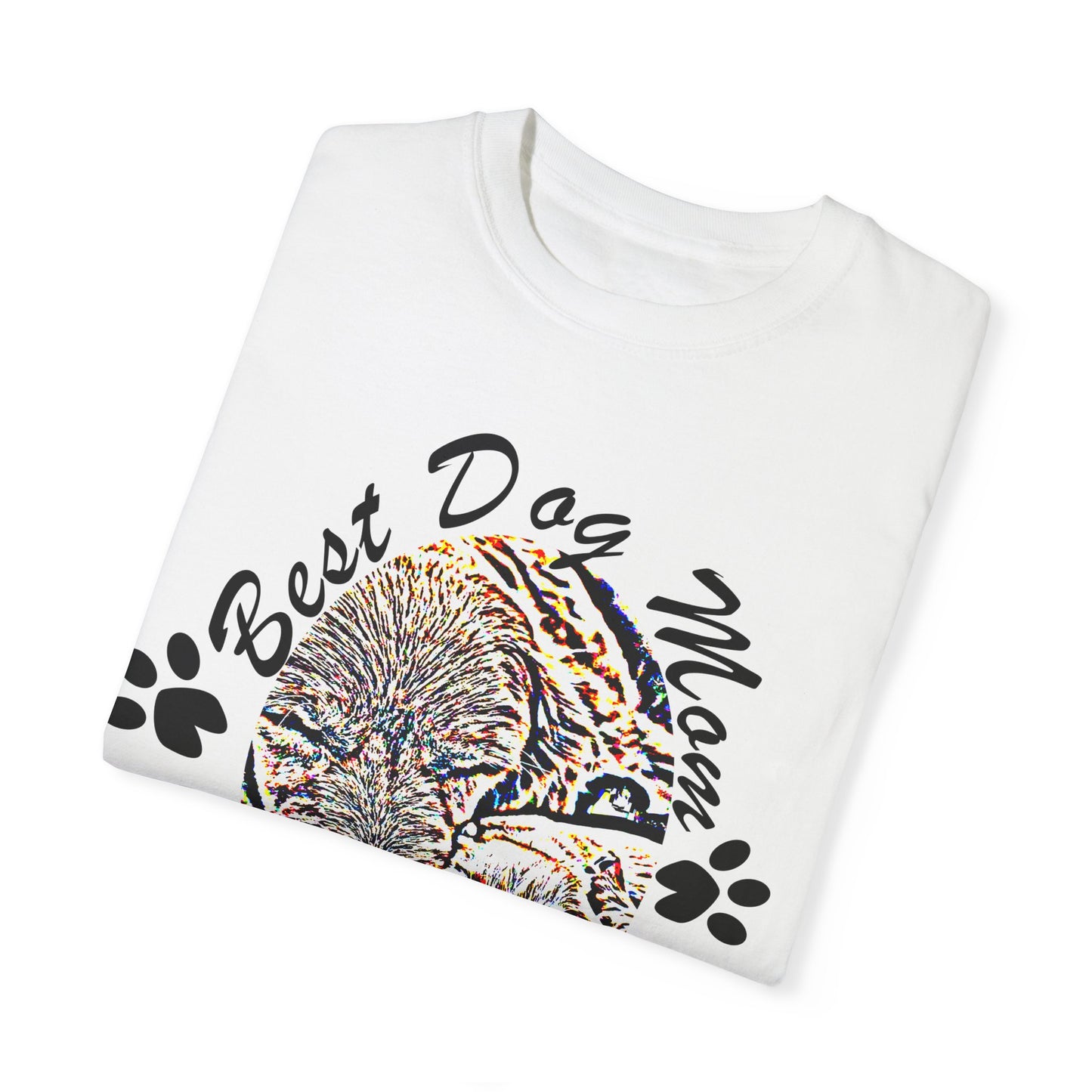 dog mom Unisex Garment-Dyed T-shirt