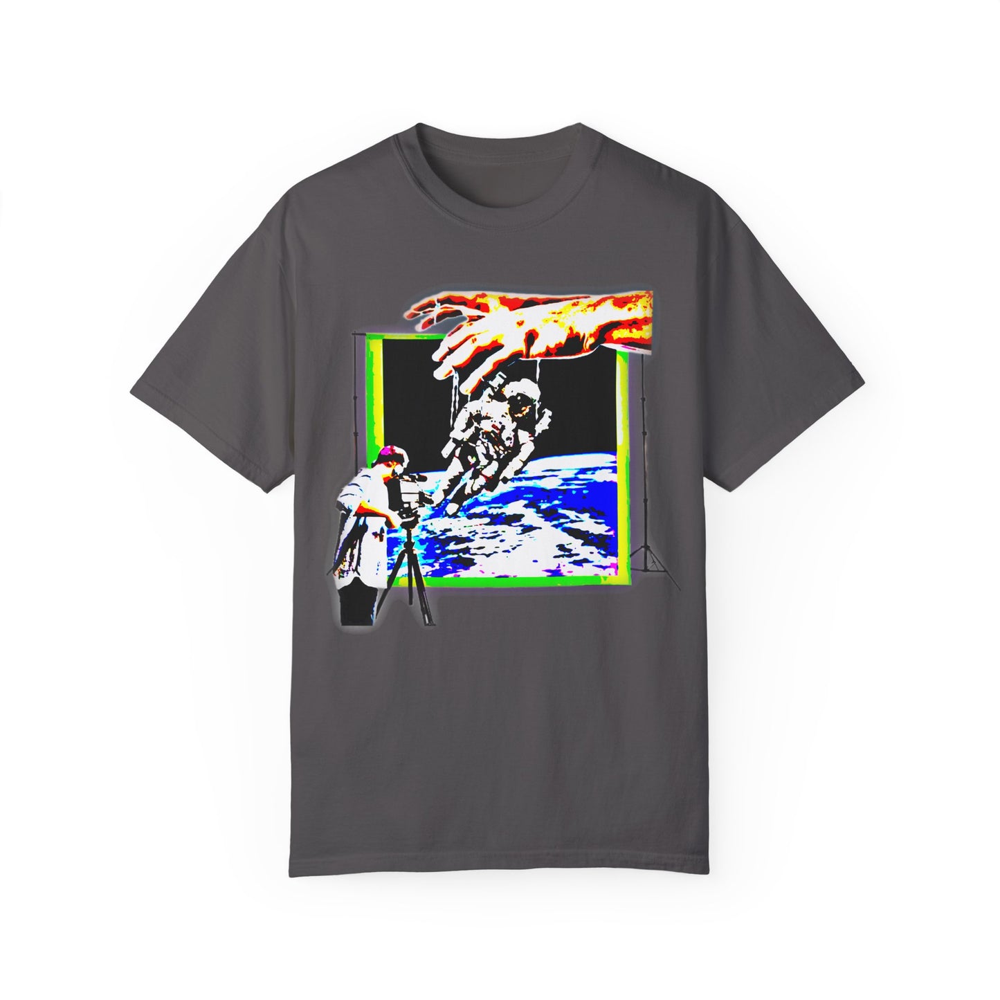 Space conspiracy Cosmic Creation Unisex Garment-Dyed T-Shirt