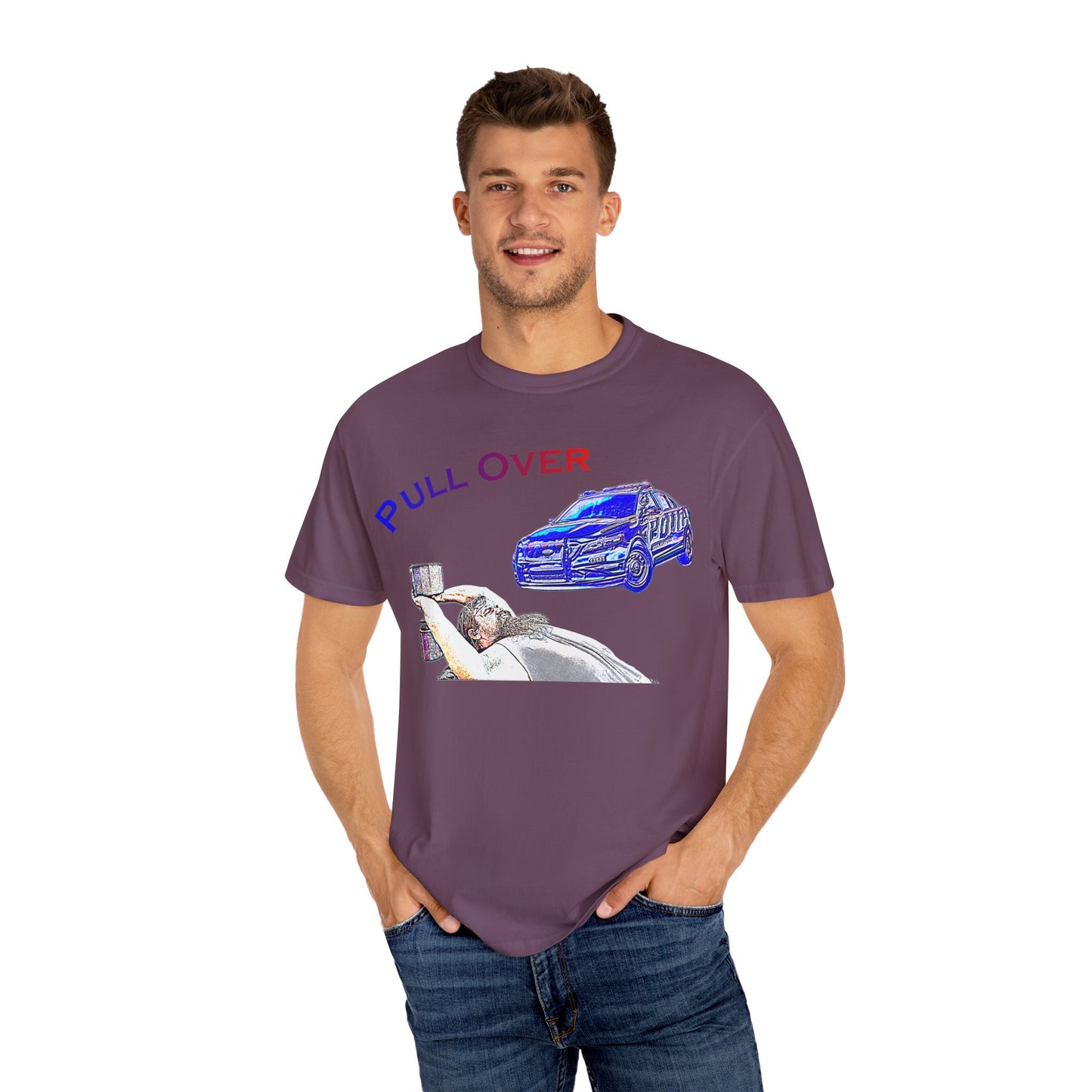 Vintage Style Unisex T-Shirt – "Pull Over" Graphic Tee