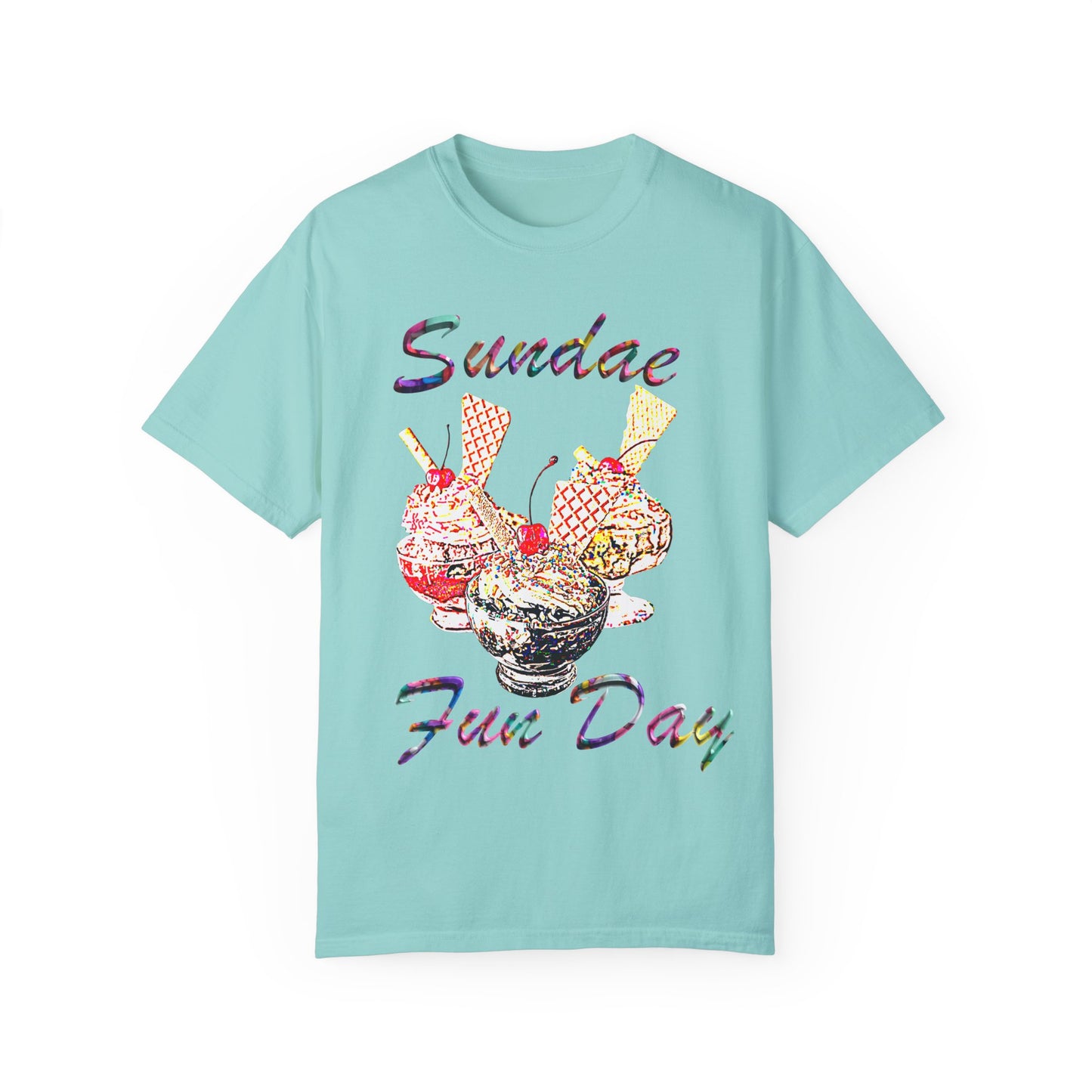 Sundae Fun Day Unisex Garment-Dyed T-shirt