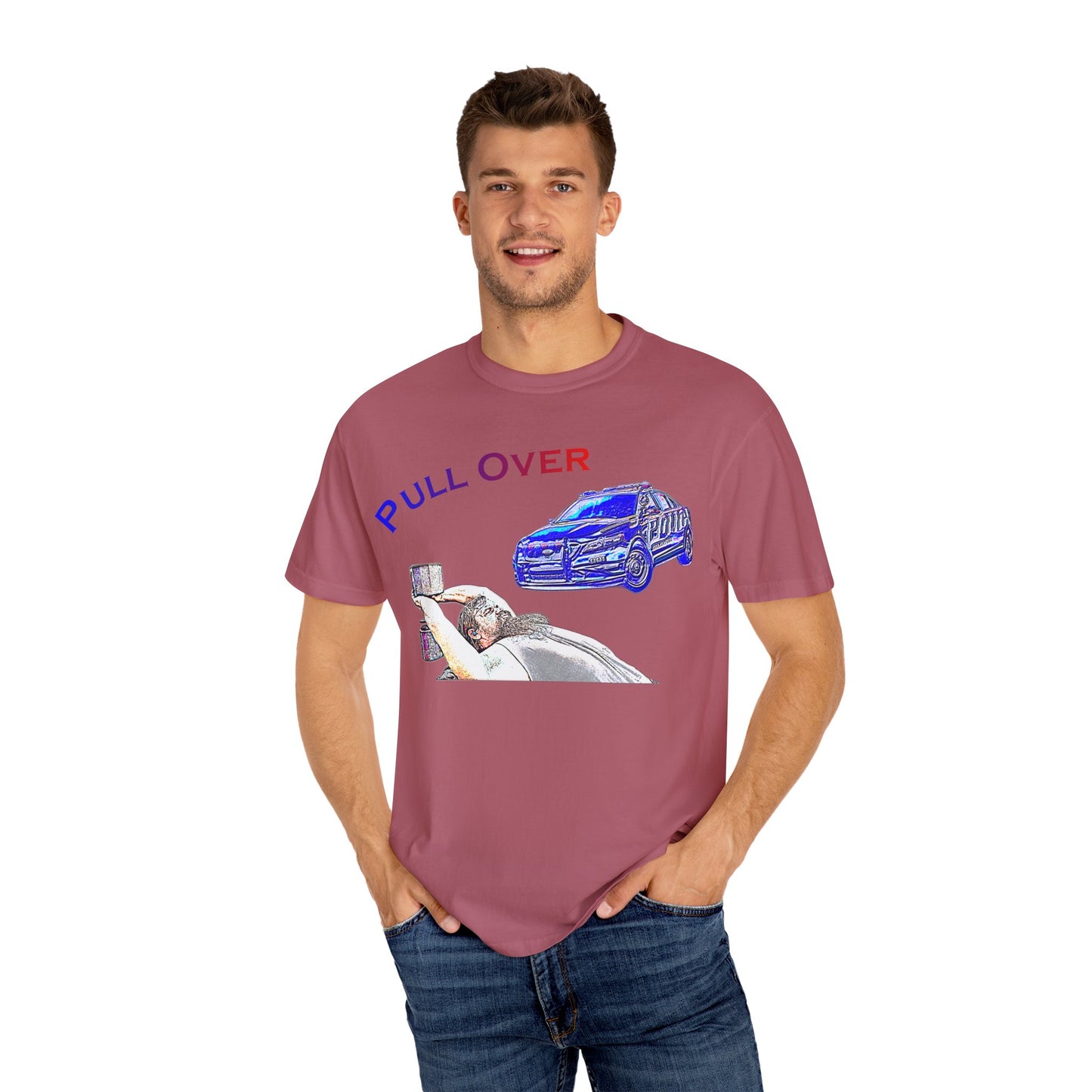 Vintage Style Unisex T-Shirt – "Pull Over" Graphic Tee