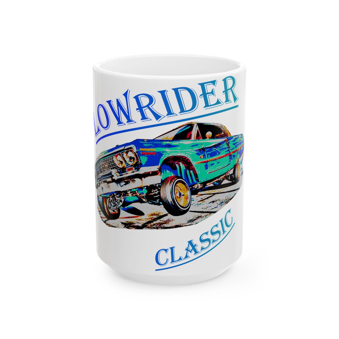 low Rider Ceramic Mug, (11oz, 15oz)