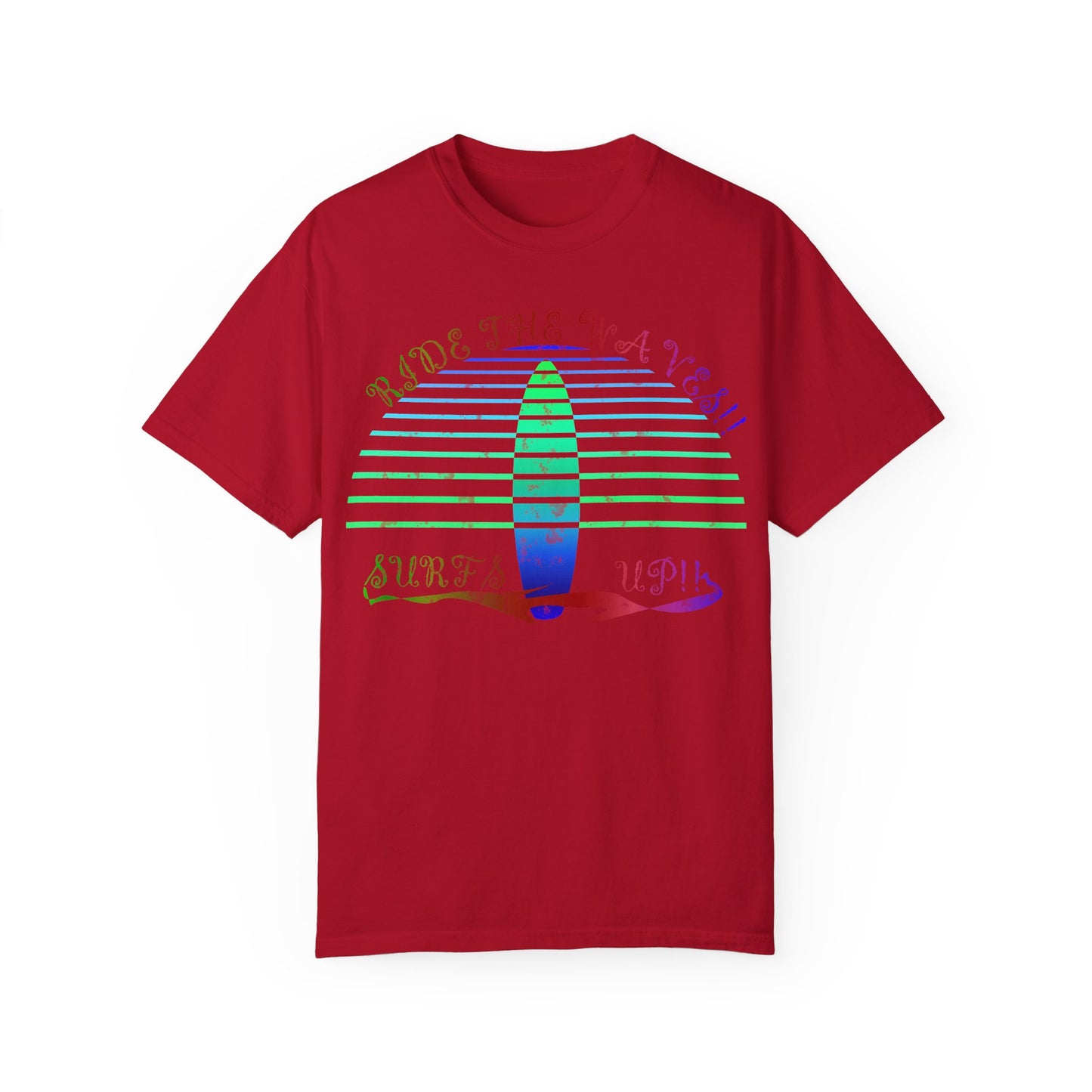 Surf's Up Unisex Garment-Dyed T-shirt