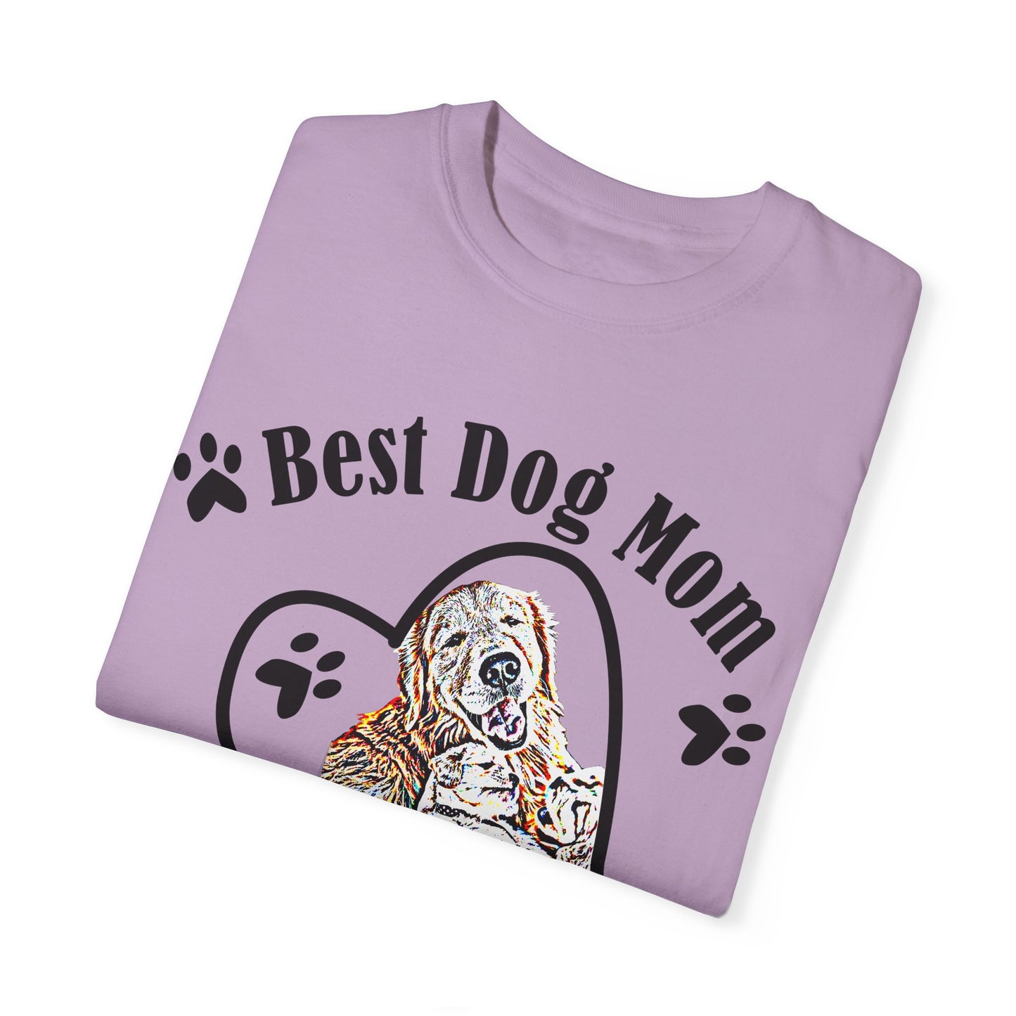 dog mom Unisex Garment-Dyed T-shirt