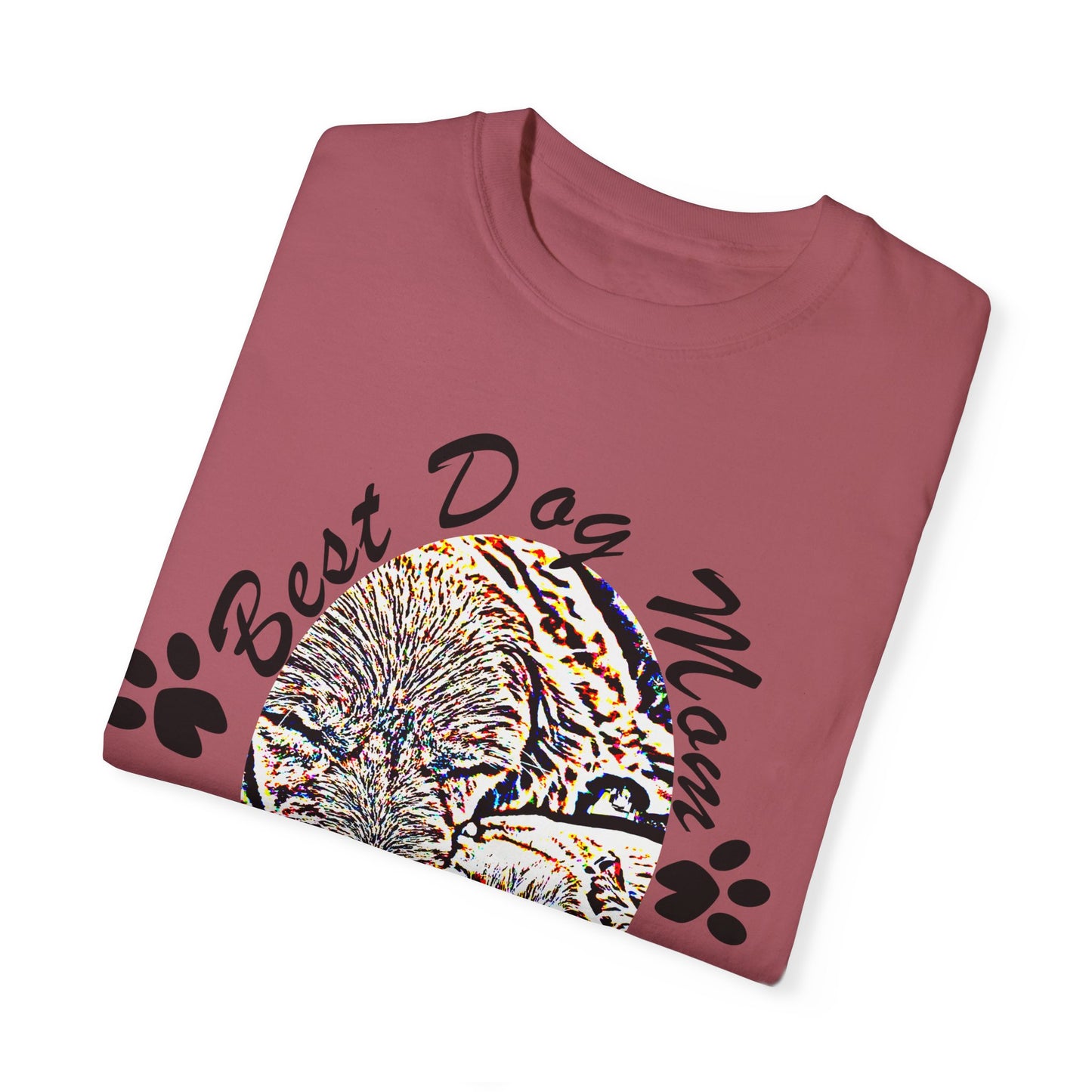 dog mom Unisex Garment-Dyed T-shirt