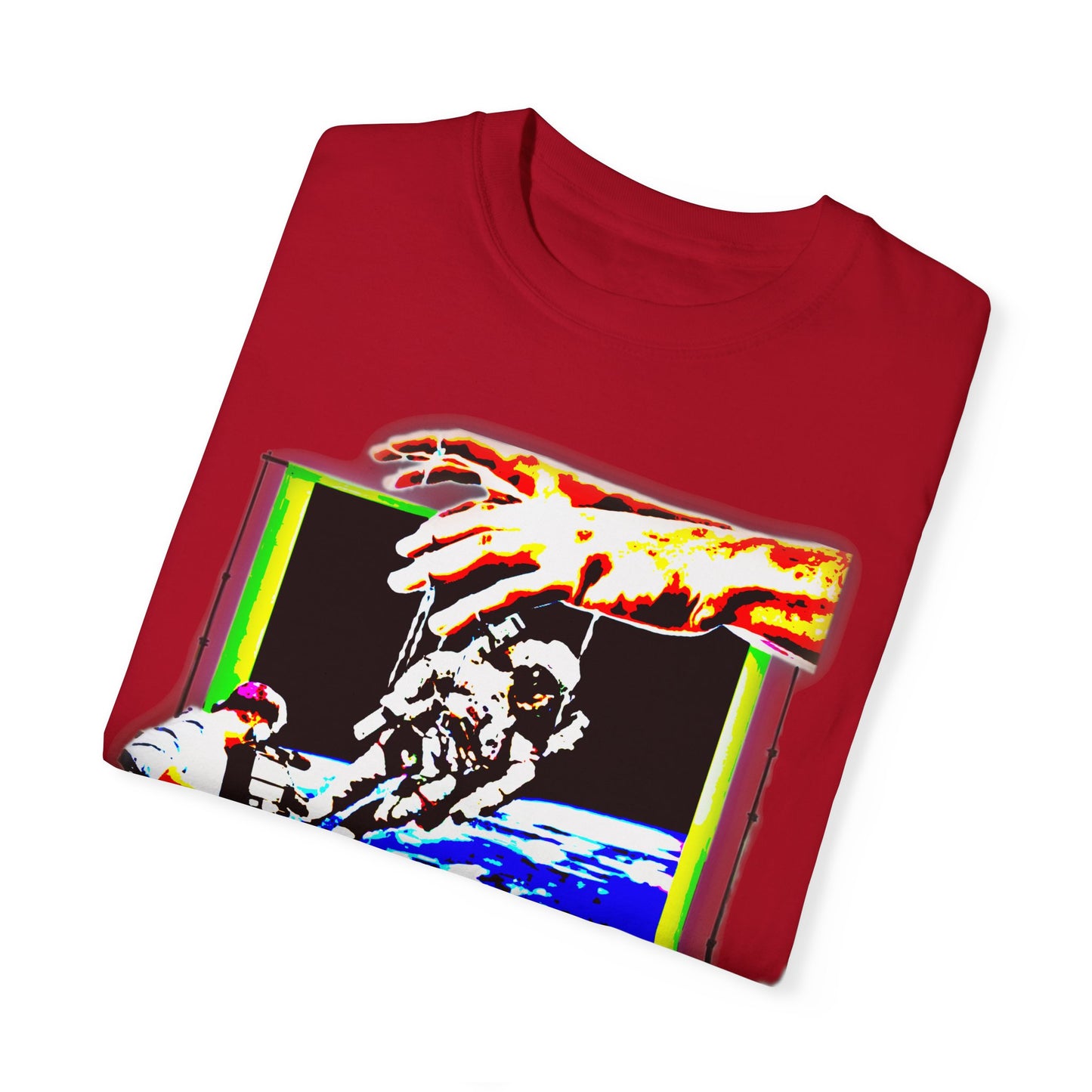 Space conspiracy Cosmic Creation Unisex Garment-Dyed T-Shirt