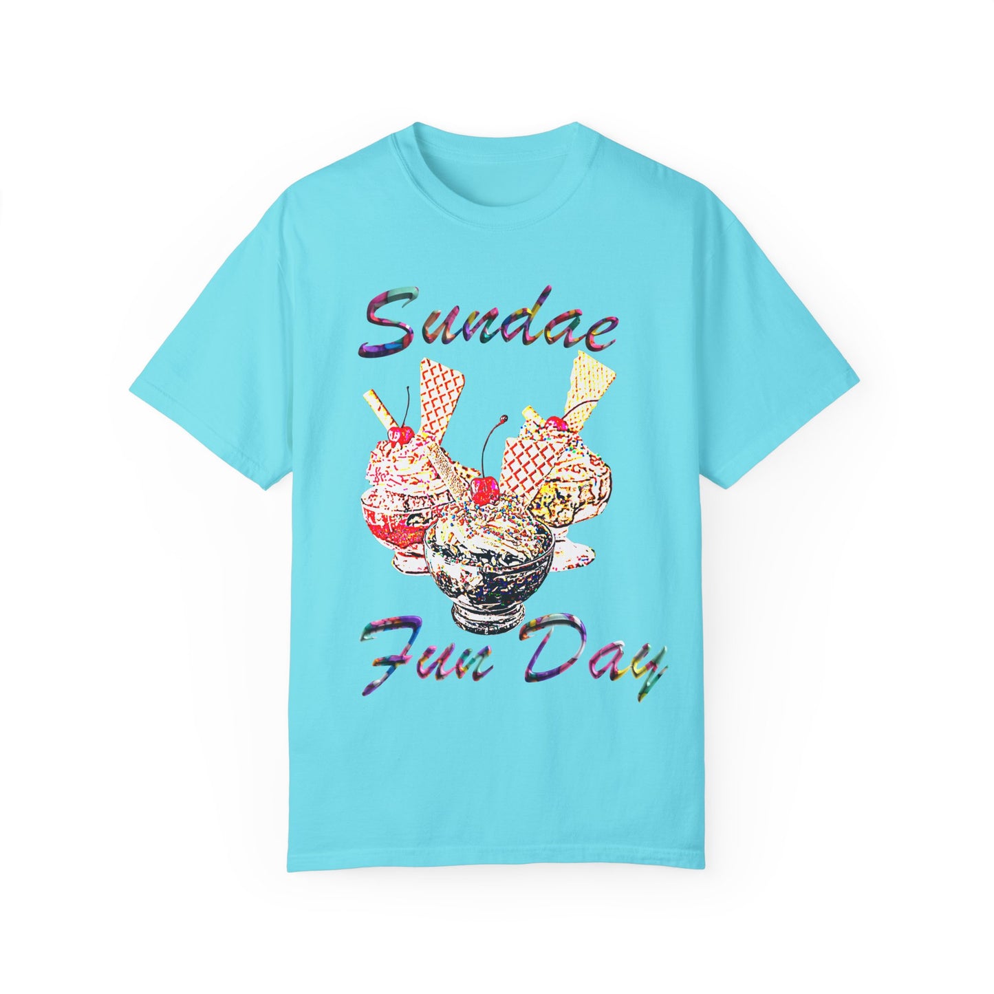 Sundae Fun Day Unisex Garment-Dyed T-shirt
