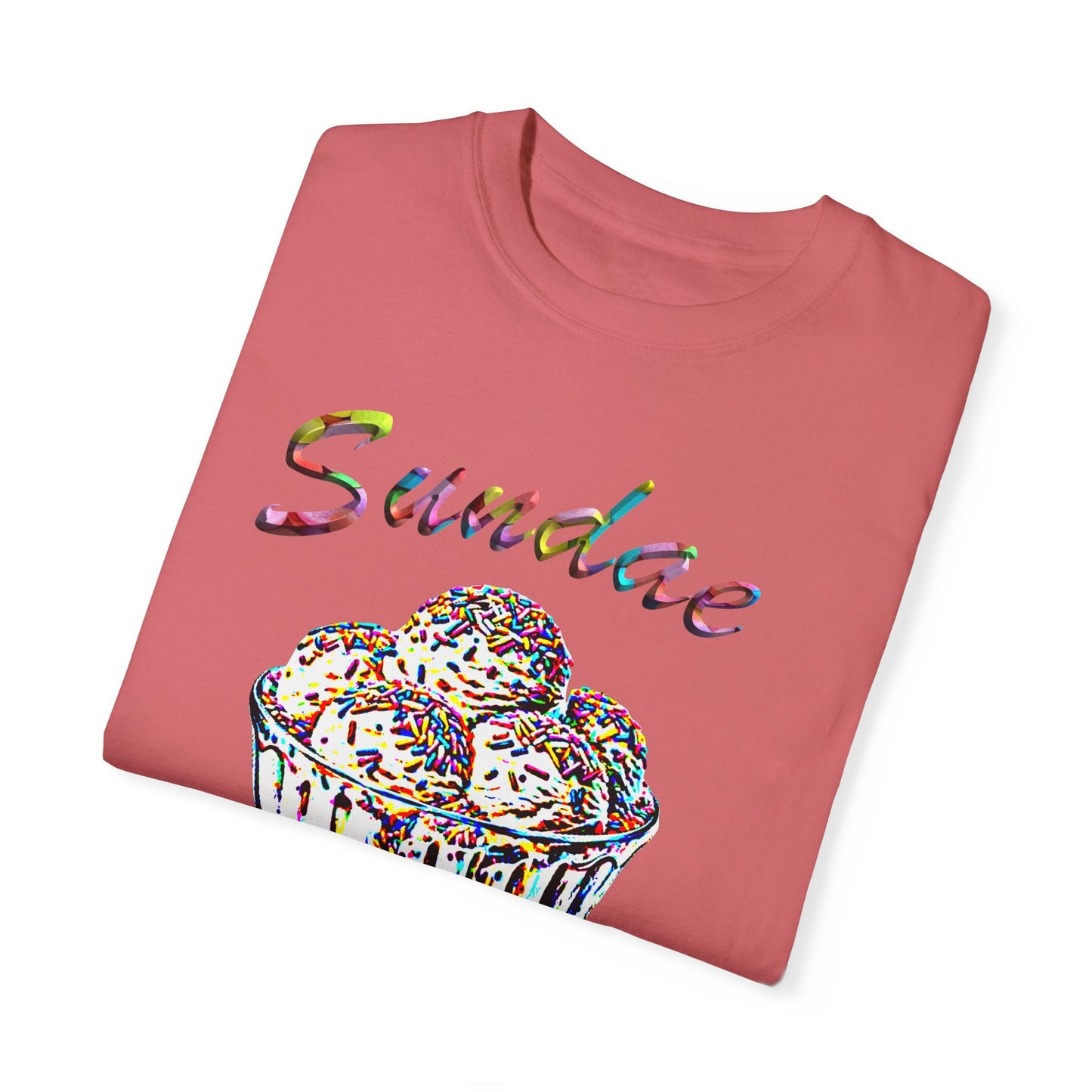 Sundae Funday Unisex Garment-Dyed T-shirt