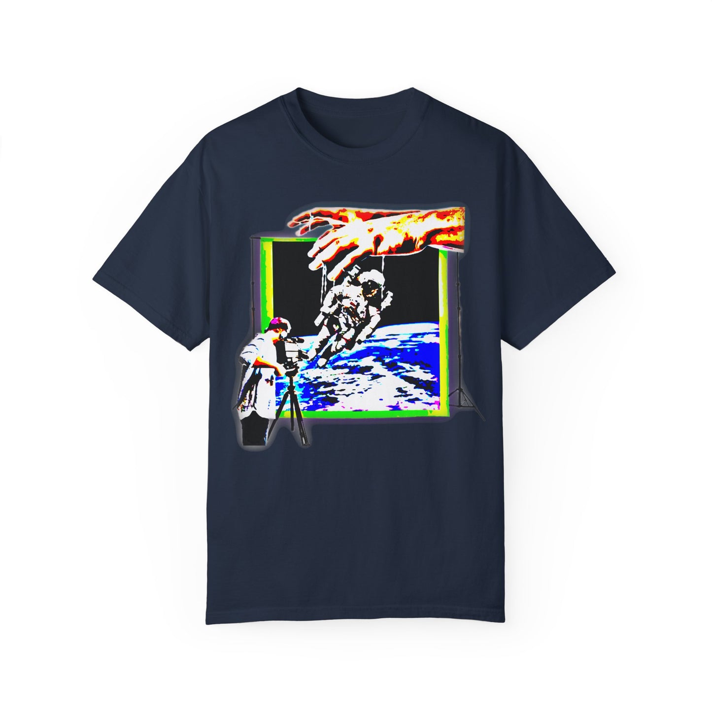 Space conspiracy Cosmic Creation Unisex Garment-Dyed T-Shirt