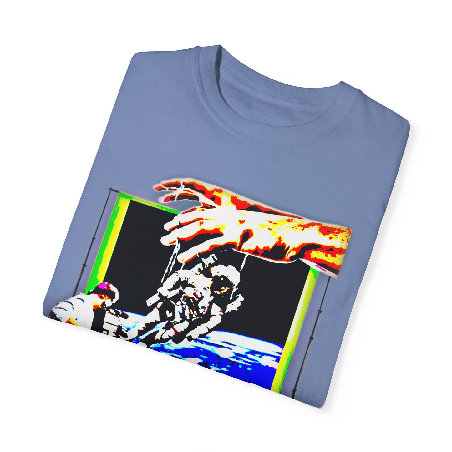 Space conspiracy Cosmic Creation Unisex Garment-Dyed T-Shirt