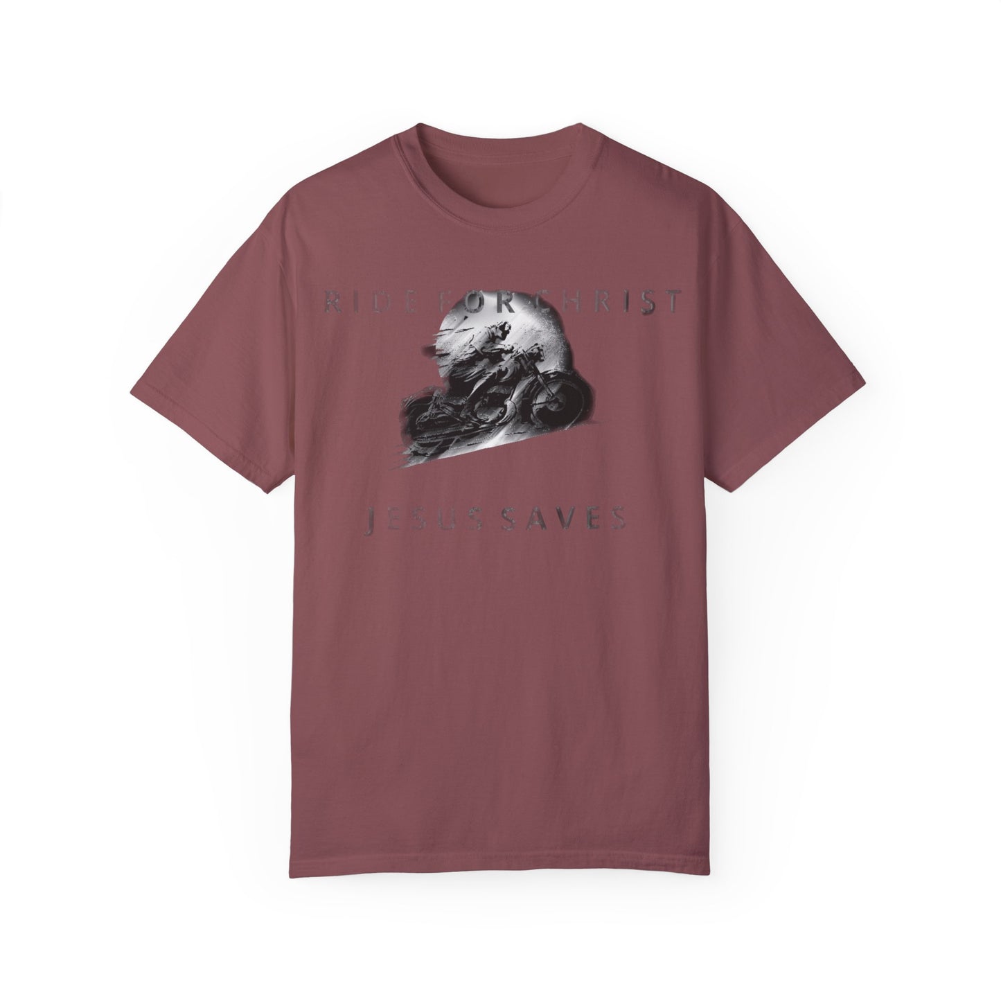 RIDE FOR CHRIST Unisex Garment-Dyed T-shirt