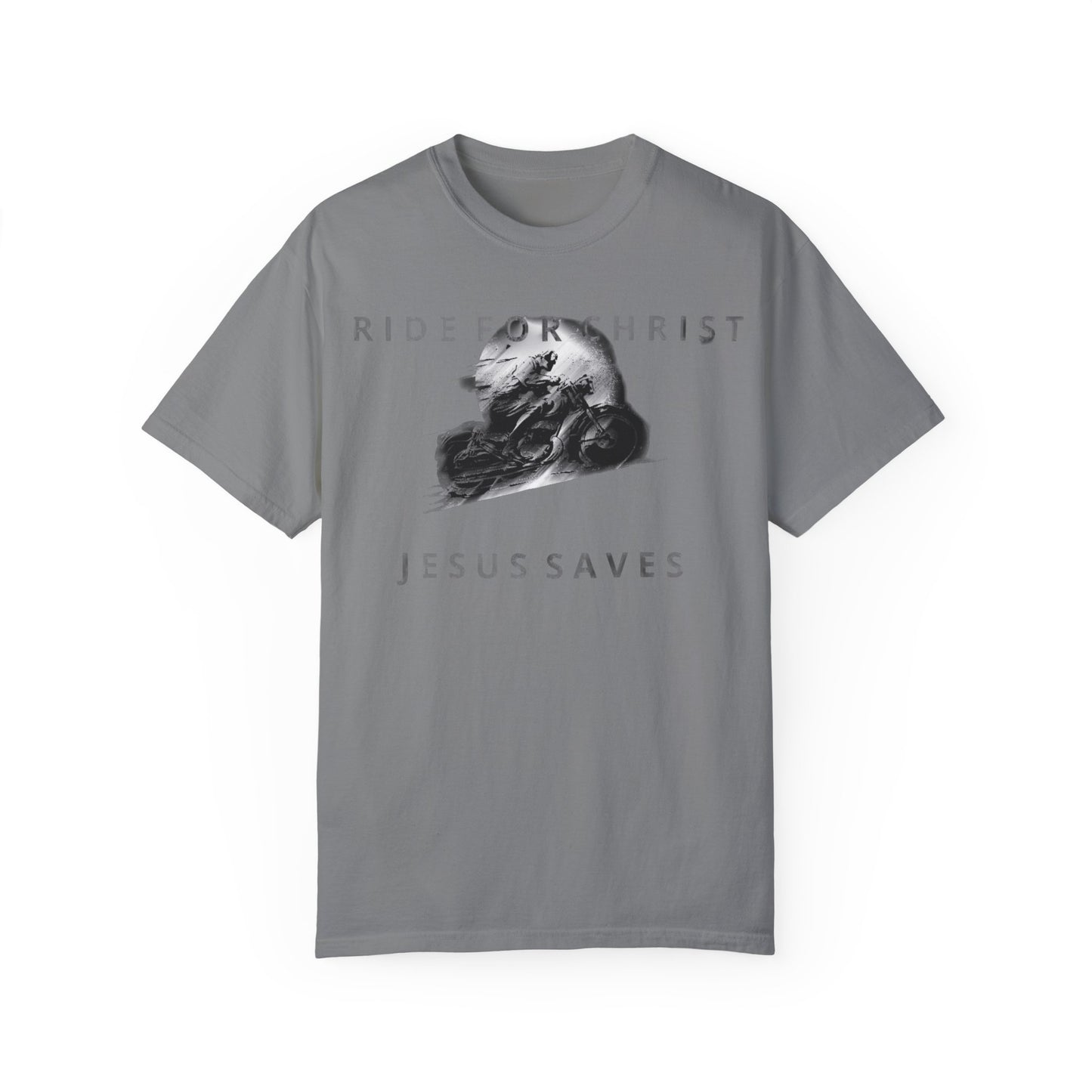 RIDE FOR CHRIST Unisex Garment-Dyed T-shirt