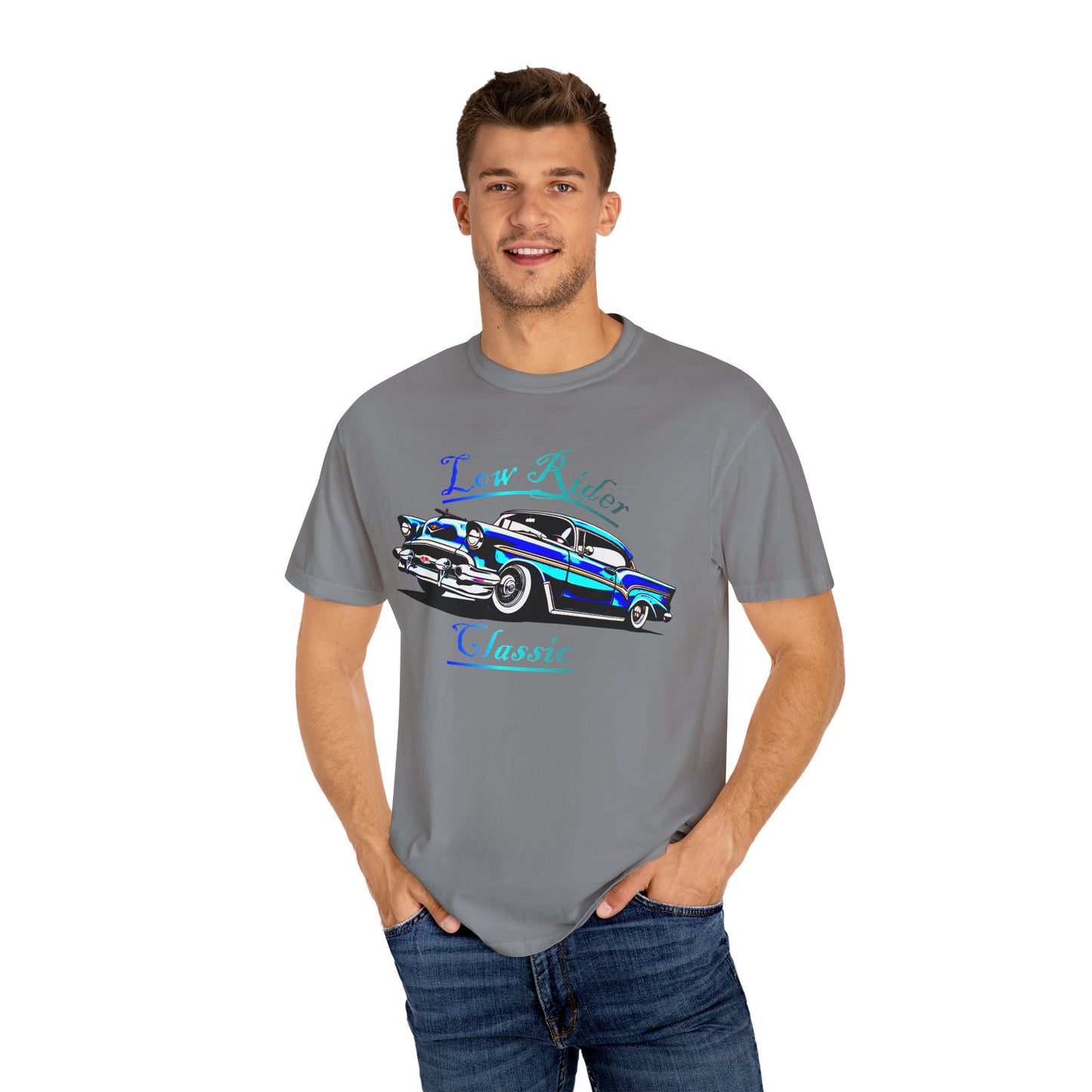 Unisex 'Low Rider Classic' Vintage Car T-shirt - Perfect for Car Enthusiasts