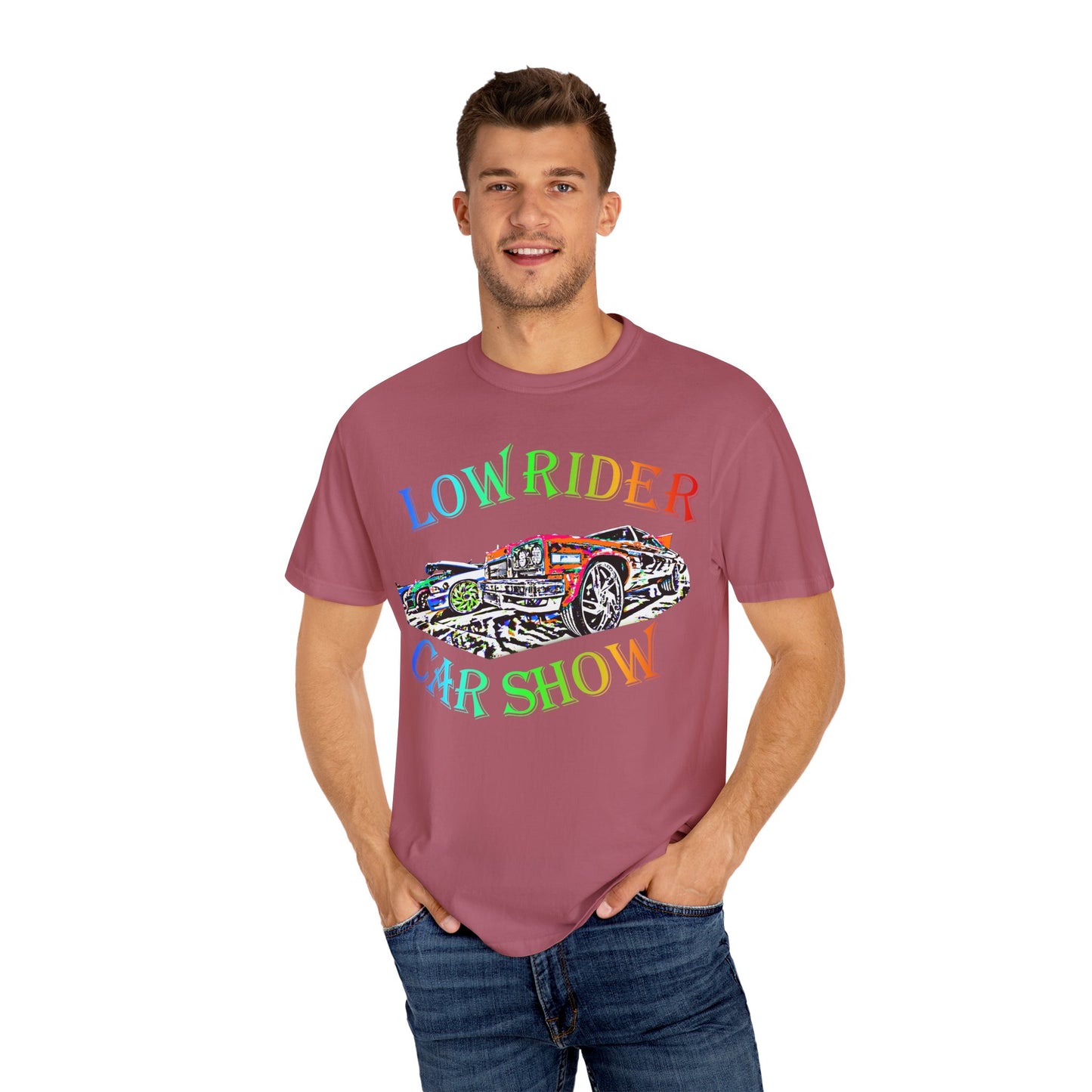 Low Rider Car Show Unisex T-Shirt – Vibrant Graphic Tee for Car Enthusiasts