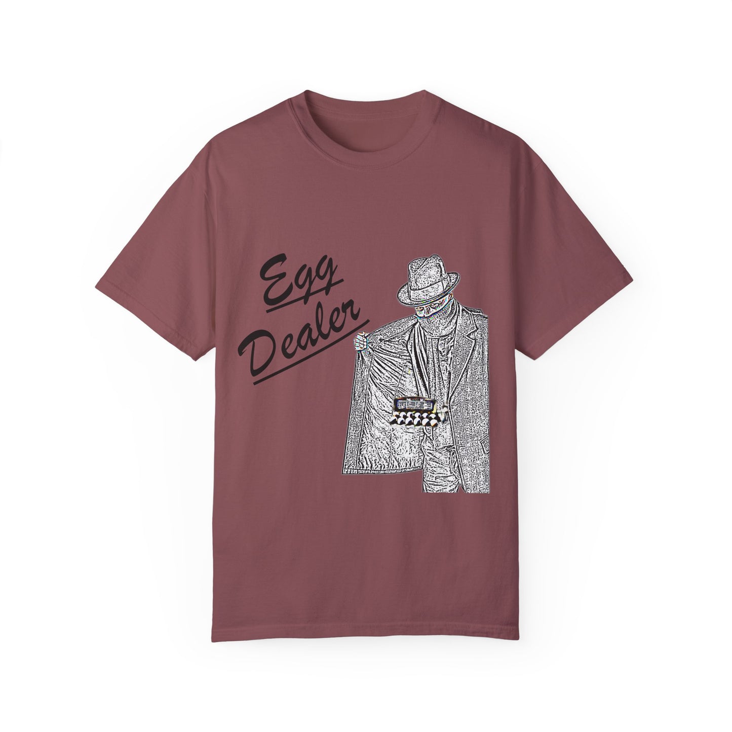 Garment-Dyed T-shirt - Rising Price of Eggs Design
