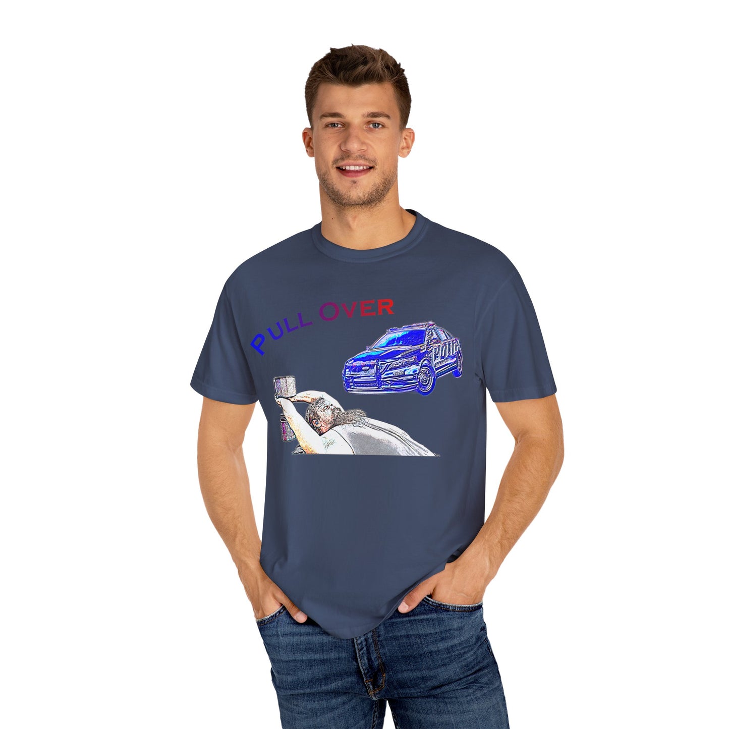 Vintage Style Unisex T-Shirt – "Pull Over" Graphic Tee