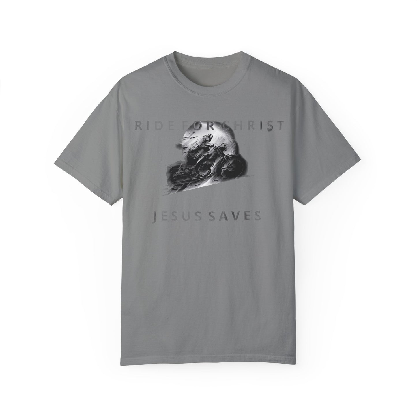 RIDE FOR CHRIST Unisex Garment-Dyed T-shirt