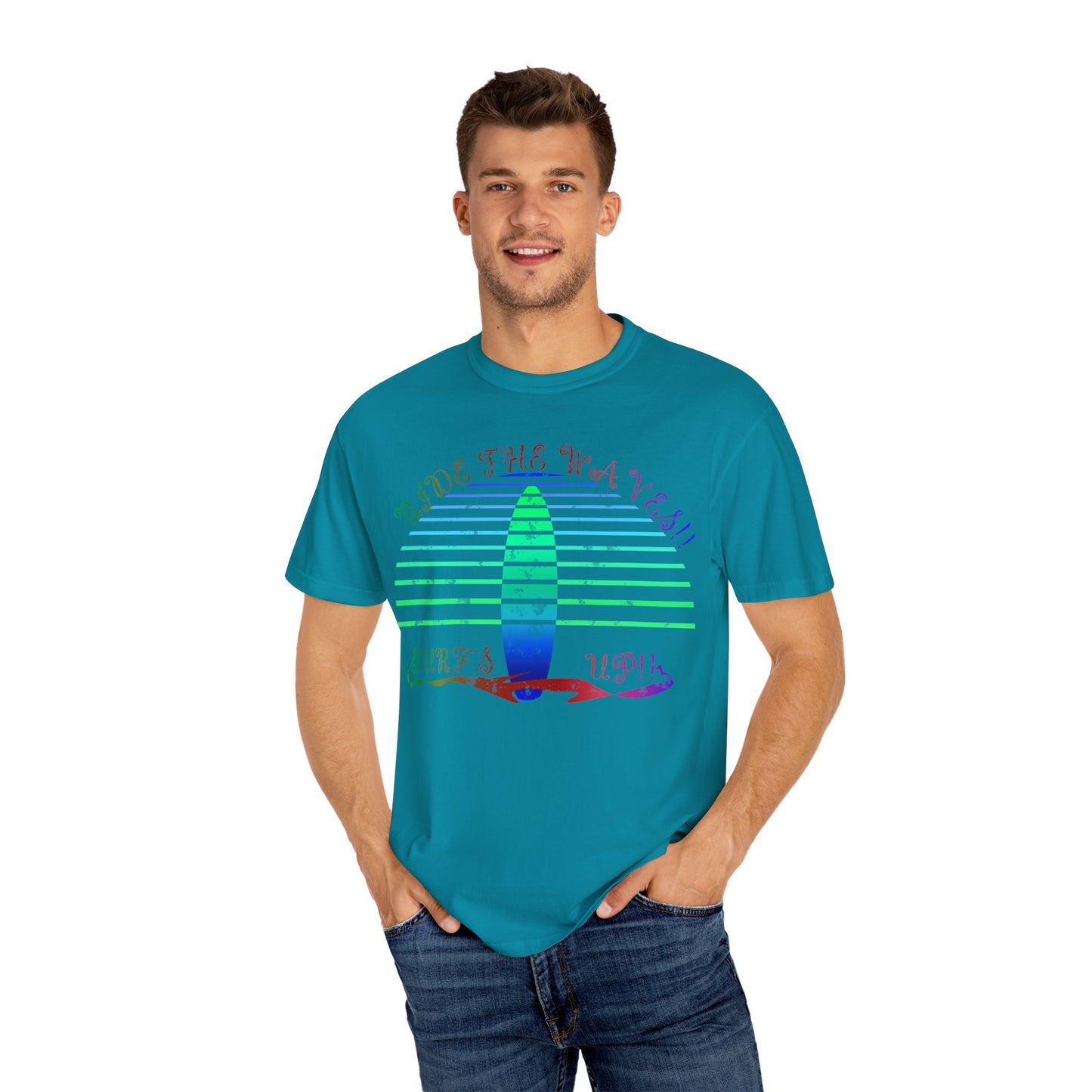 Surf's Up Unisex Garment-Dyed T-shirt
