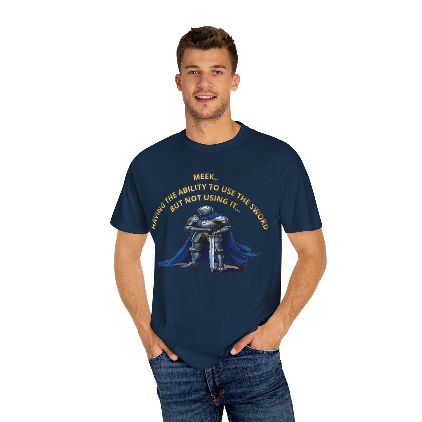 MEEKNESS Unisex Garment-Dyed T-shirt