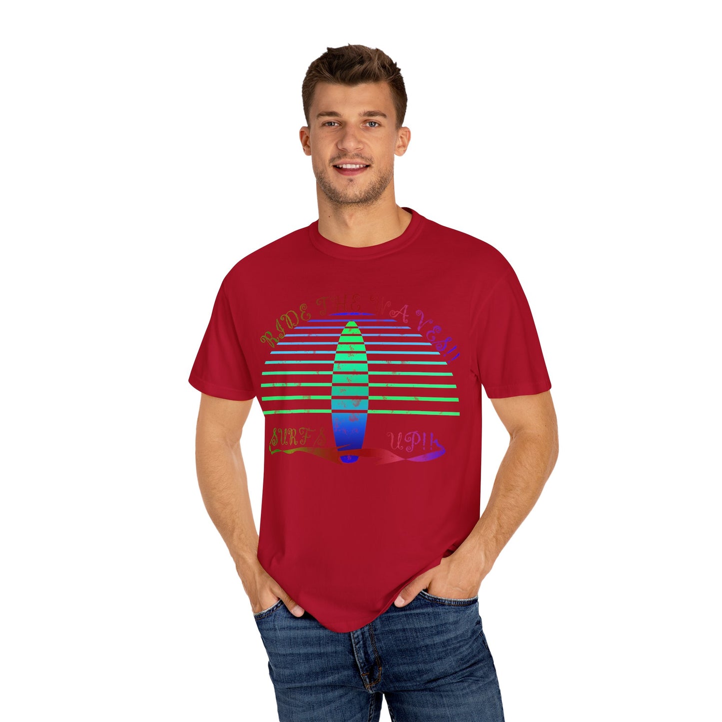 Surf's Up Unisex Garment-Dyed T-shirt