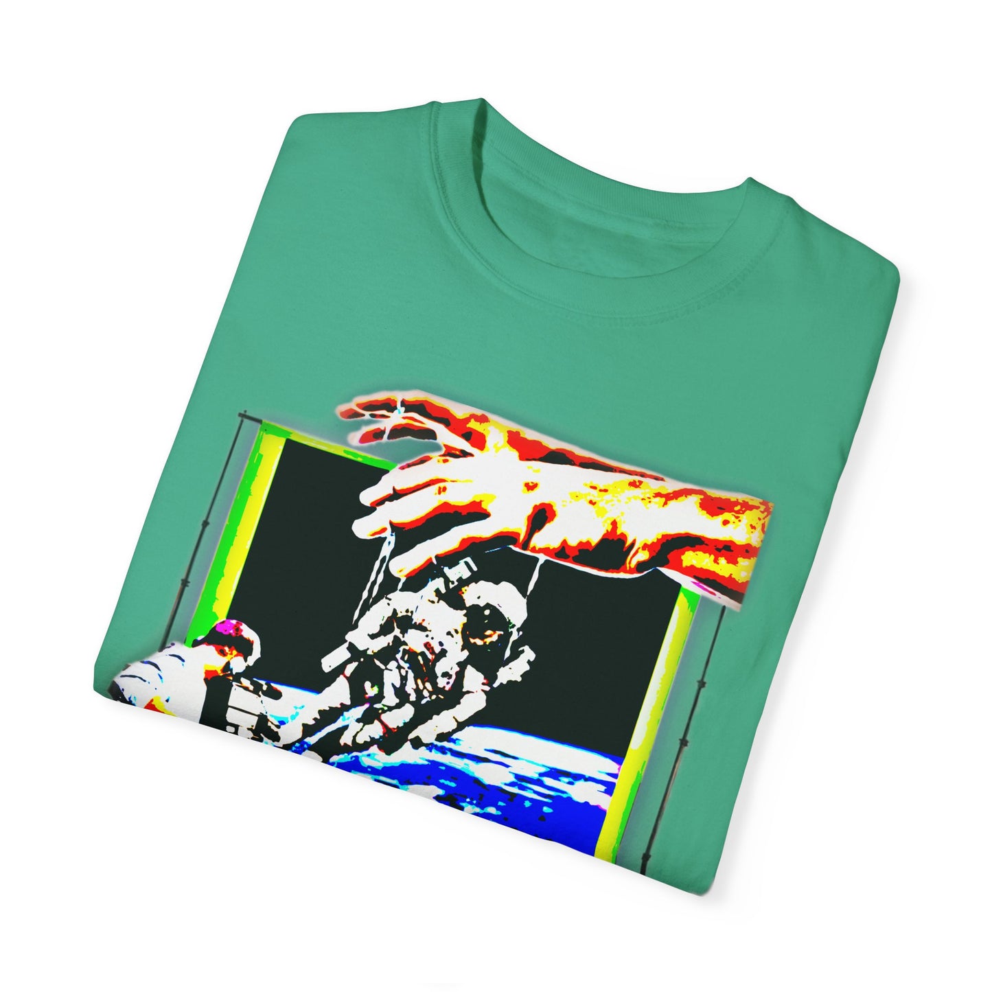 Space conspiracy Cosmic Creation Unisex Garment-Dyed T-Shirt