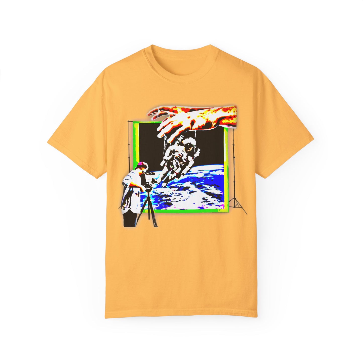 Space conspiracy Cosmic Creation Unisex Garment-Dyed T-Shirt