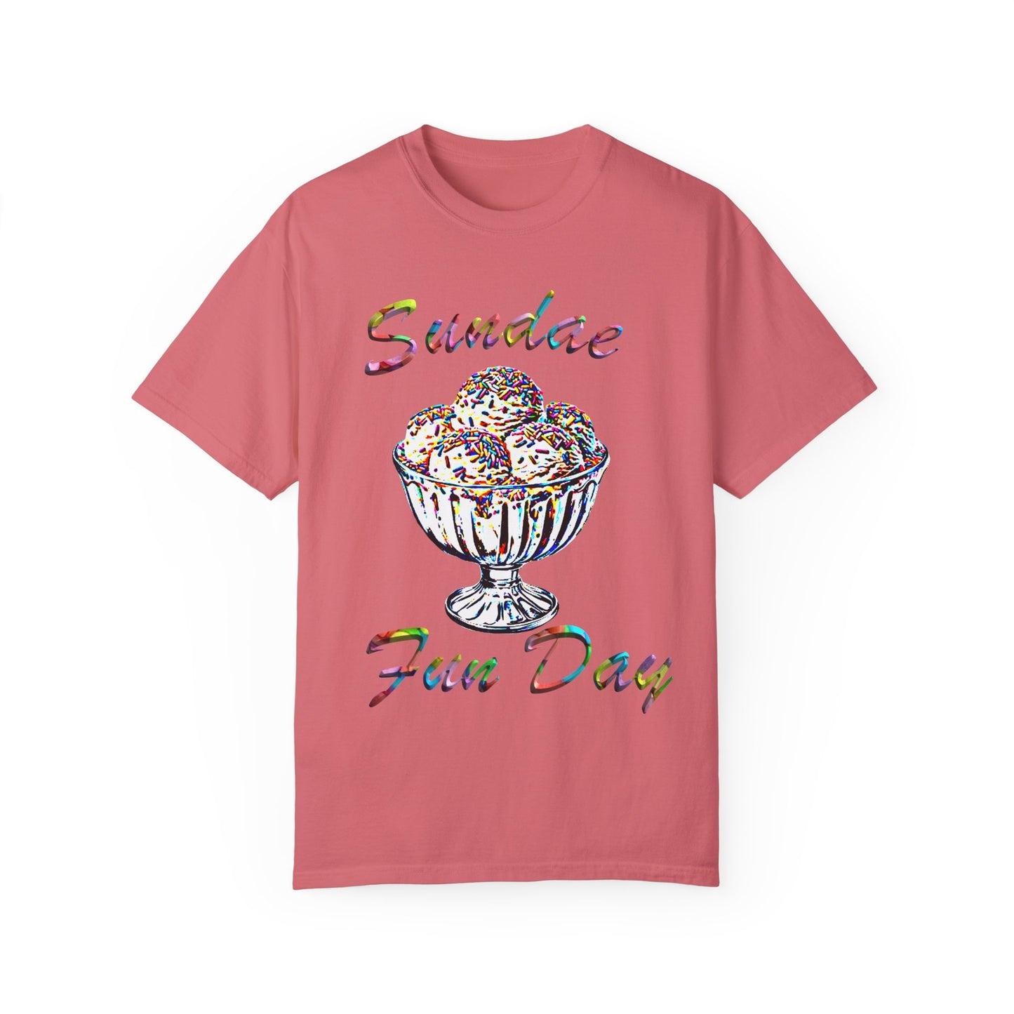 Sundae Funday Unisex Garment-Dyed T-shirt