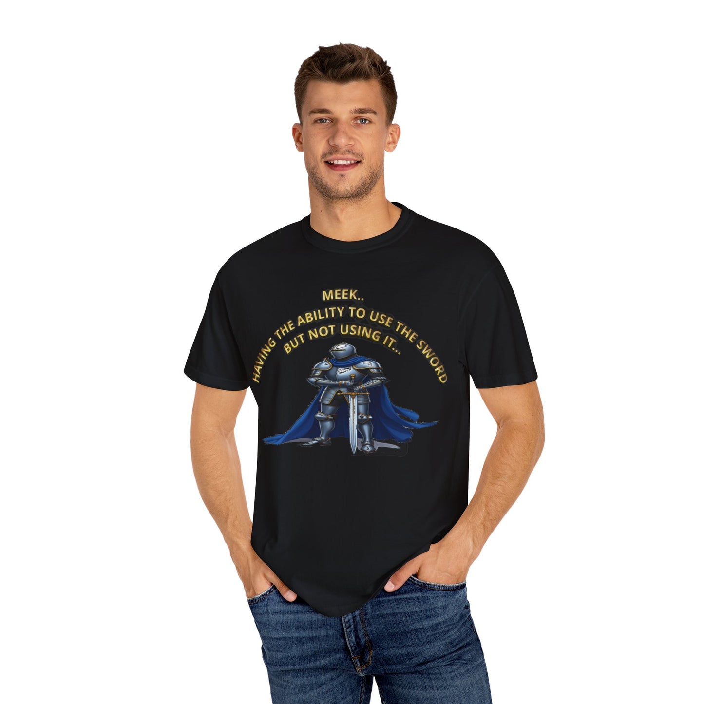 MEEKNESS Unisex Garment-Dyed T-shirt