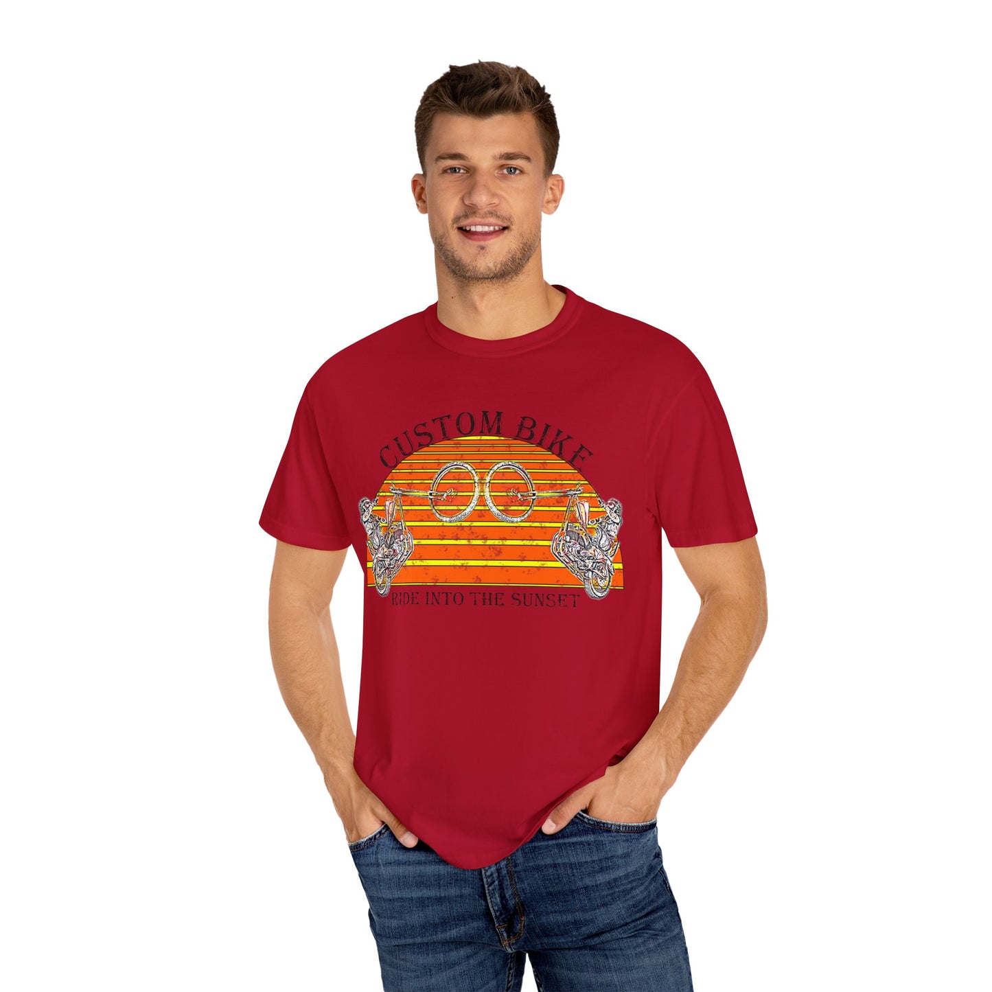 ride into the sunset Unisex Garment-Dyed T-shirt