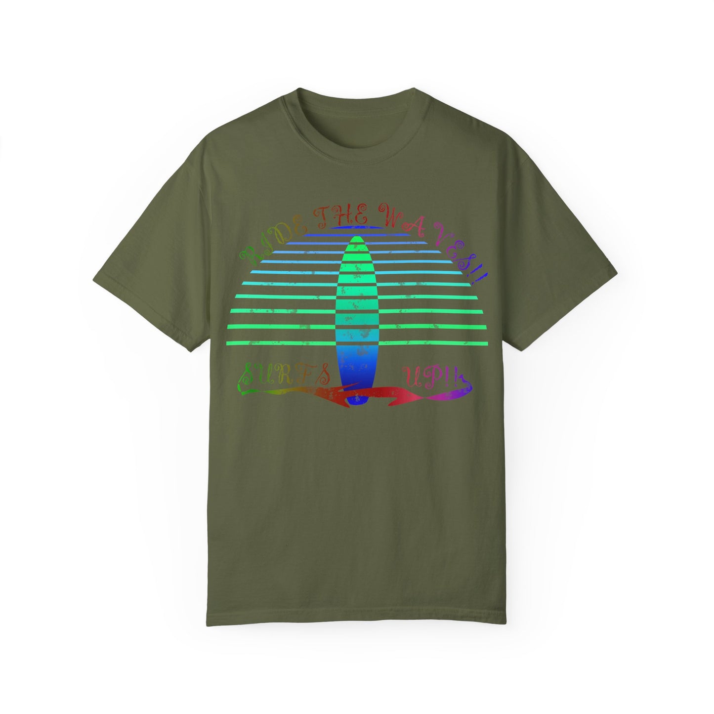 Surf's Up Unisex Garment-Dyed T-shirt