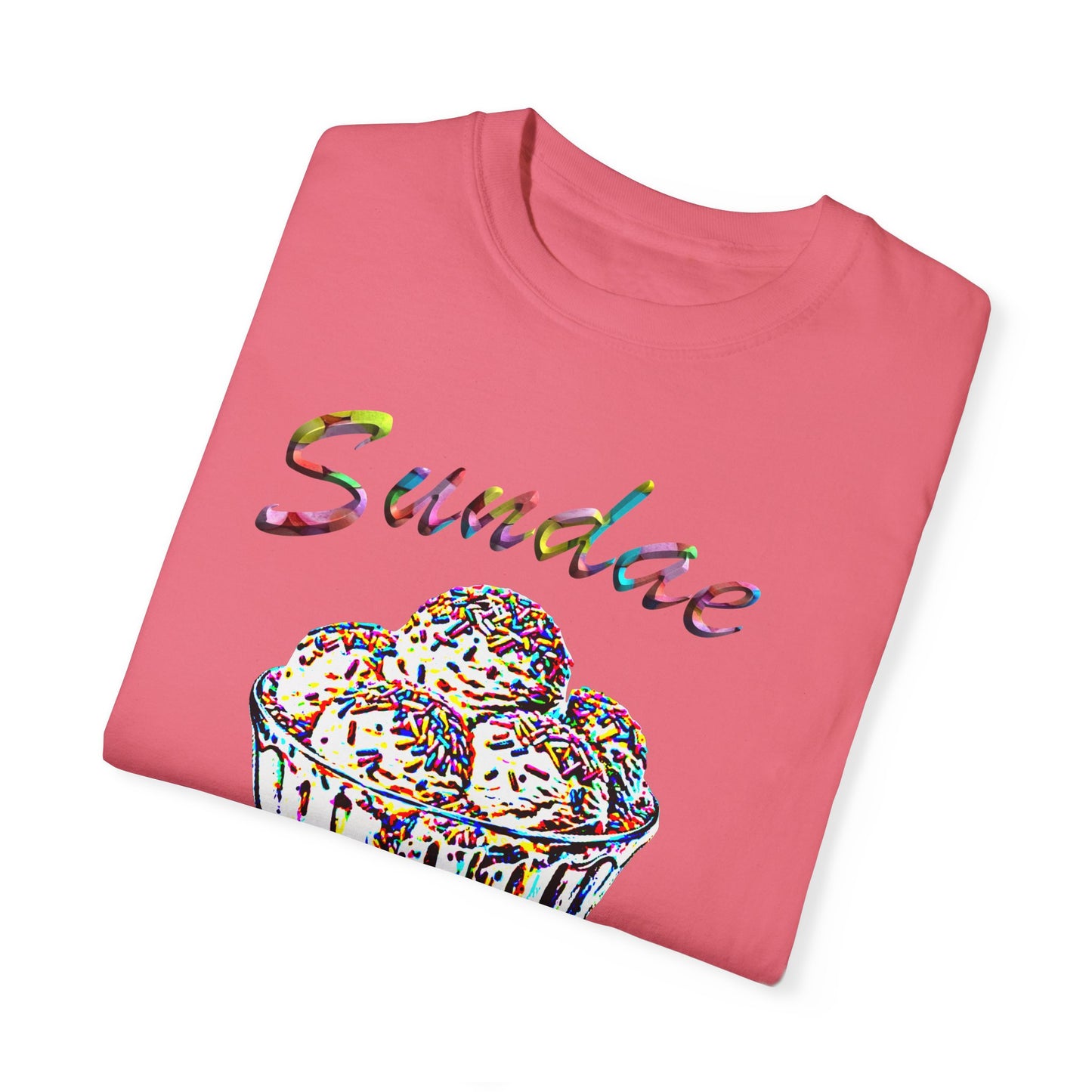 Sundae Funday Unisex Garment-Dyed T-shirt