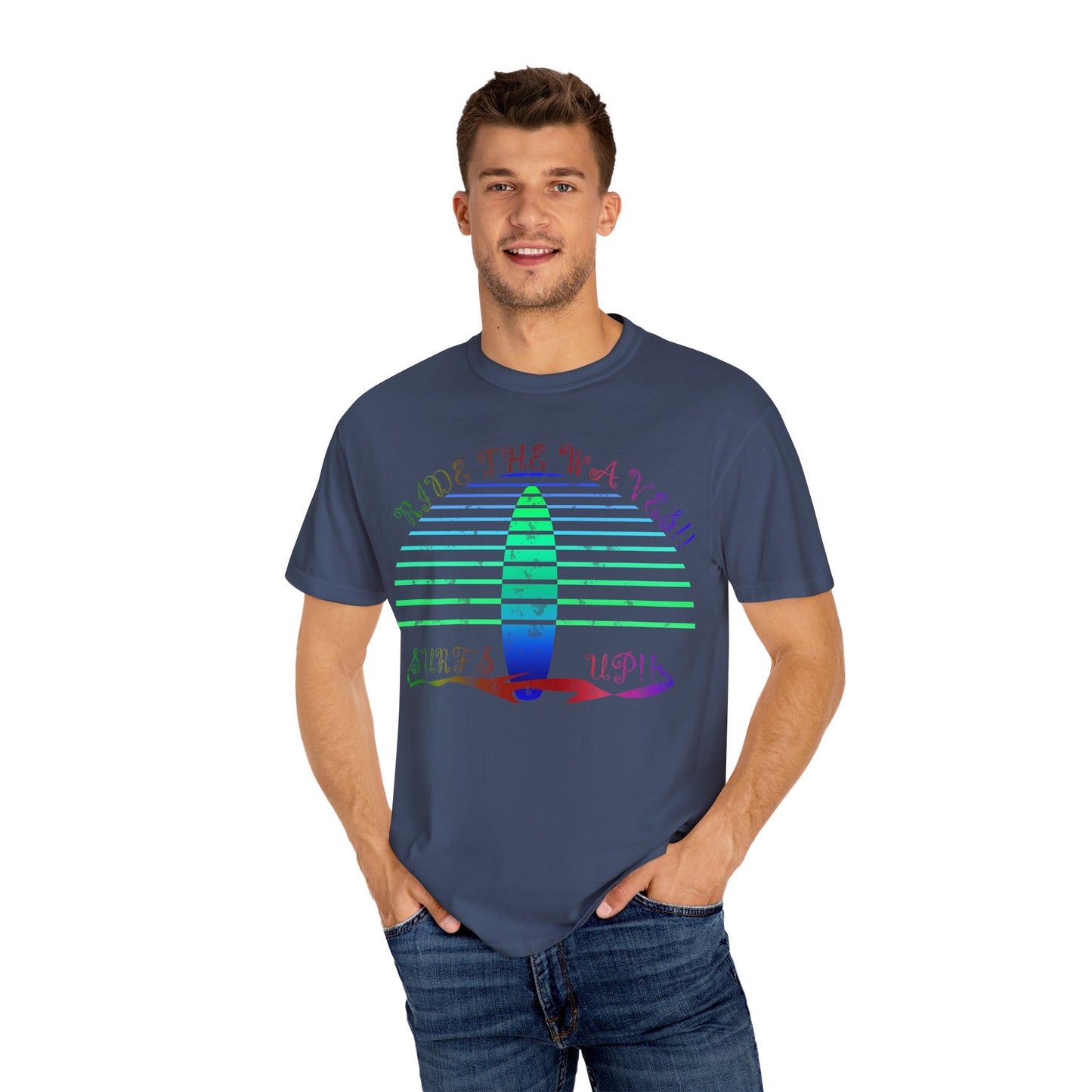 Surf's Up Unisex Garment-Dyed T-shirt