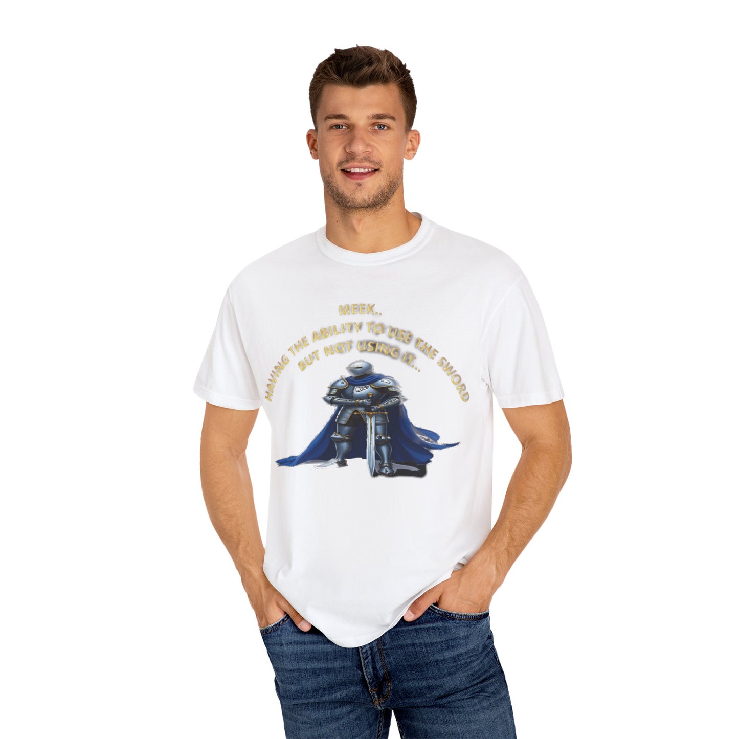 MEEKNESS Unisex Garment-Dyed T-shirt